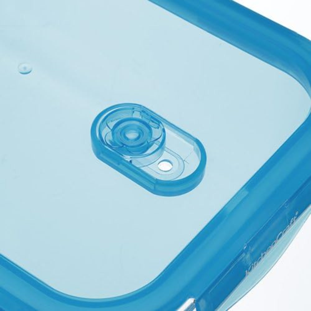 حاوية تخزين مستطيلة من Kc سعة 1.5 لتر زجاج