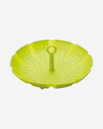 HE STEAMING BASKET 24CM SILICONE