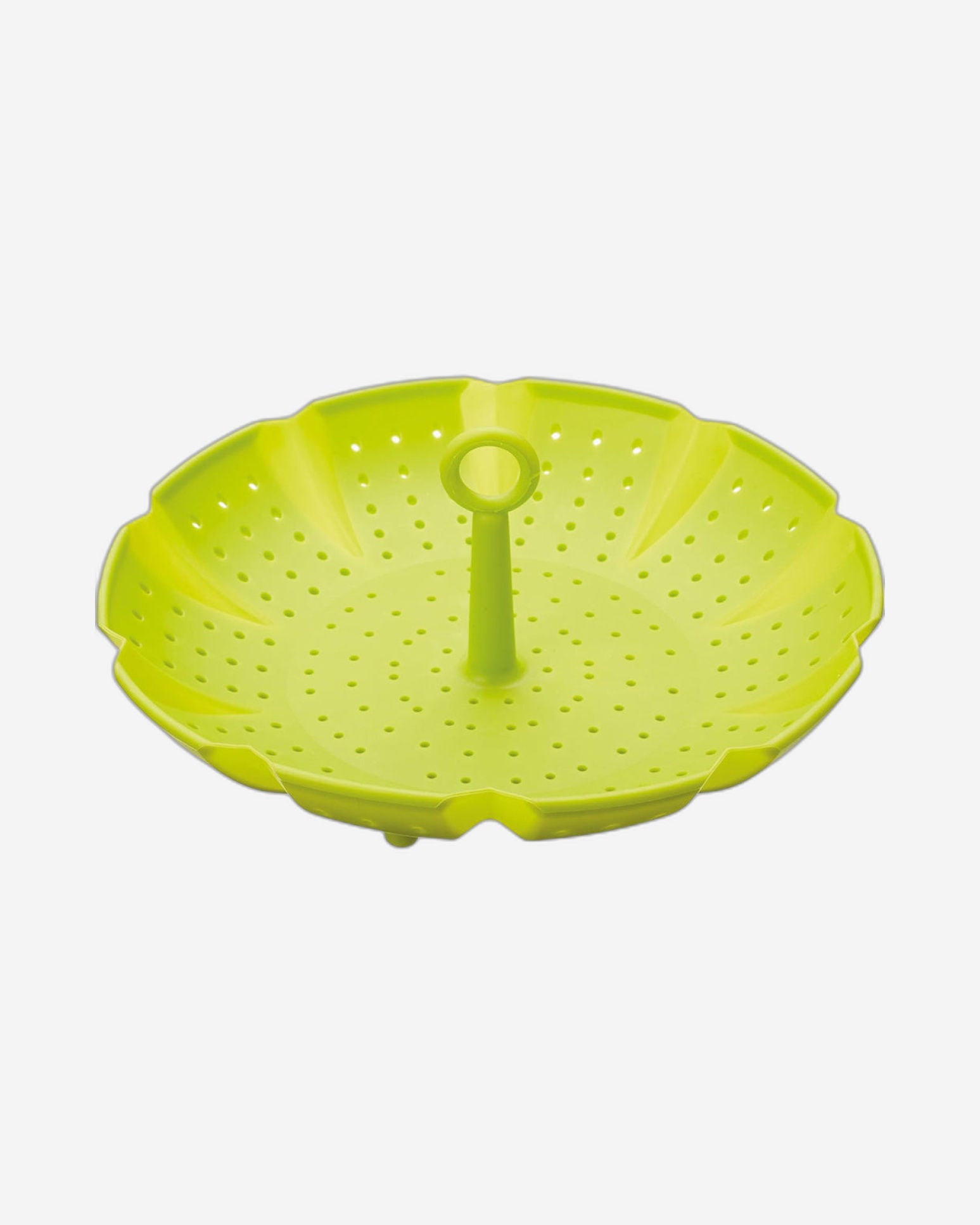 HE STEAMING BASKET 24CM SILICONE