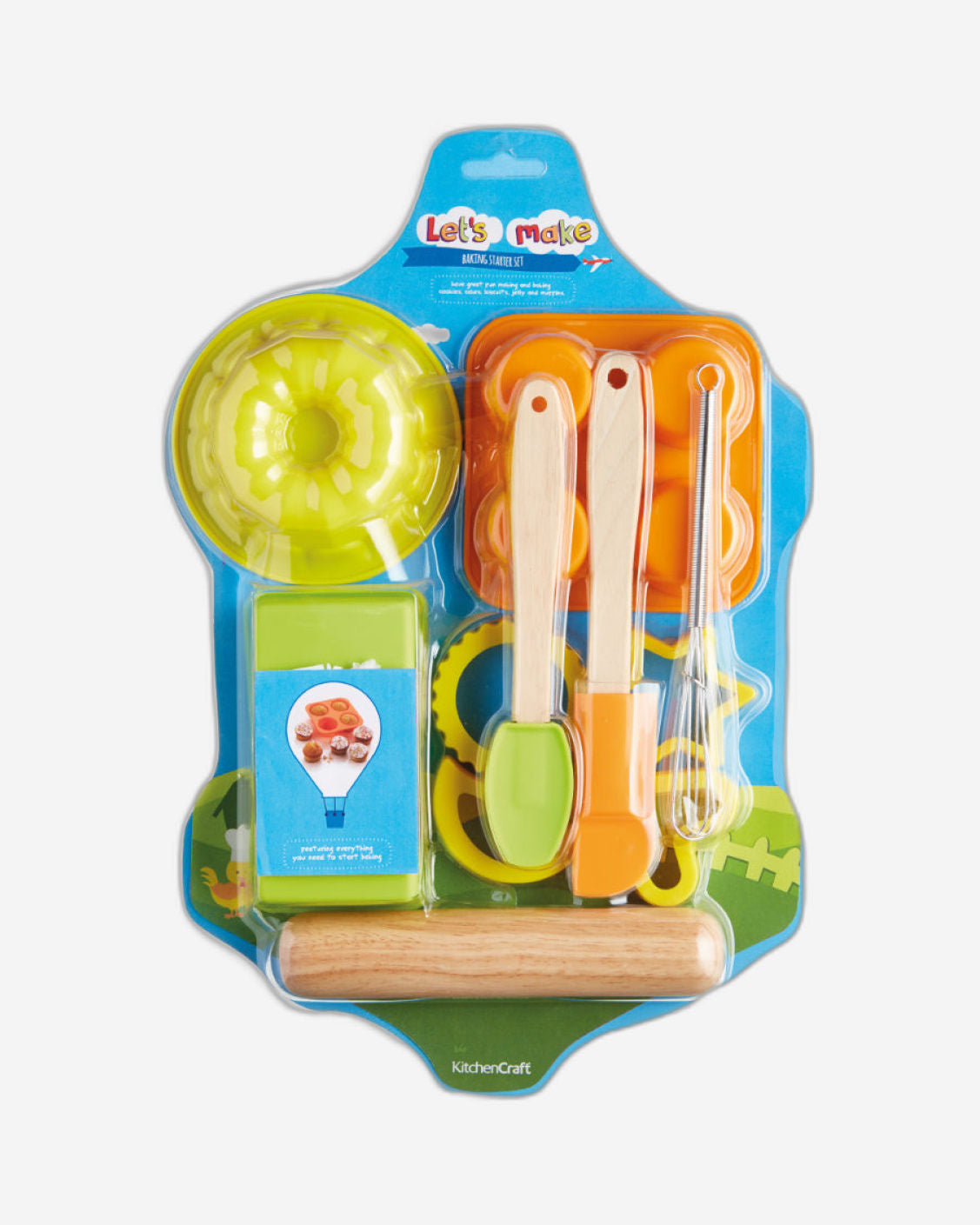 مجموعة أدوات خبز Kc من السيليكون مكونة من 11 قطعة