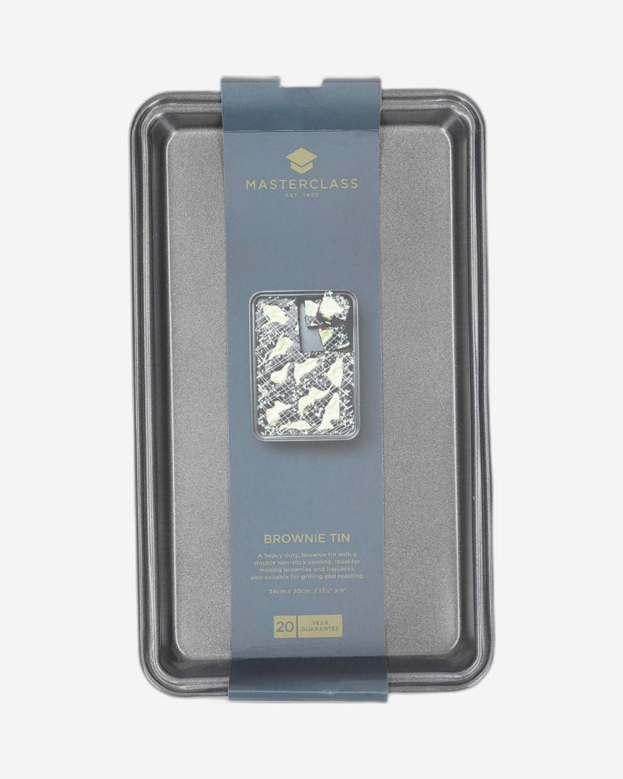 صينية براوني ماك إتش بي غير لاصقة مقاس 34×20 سم