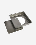 صينية ساندويتش مربعة ماك إتش بي مقاس 20 سم غير لاصقة