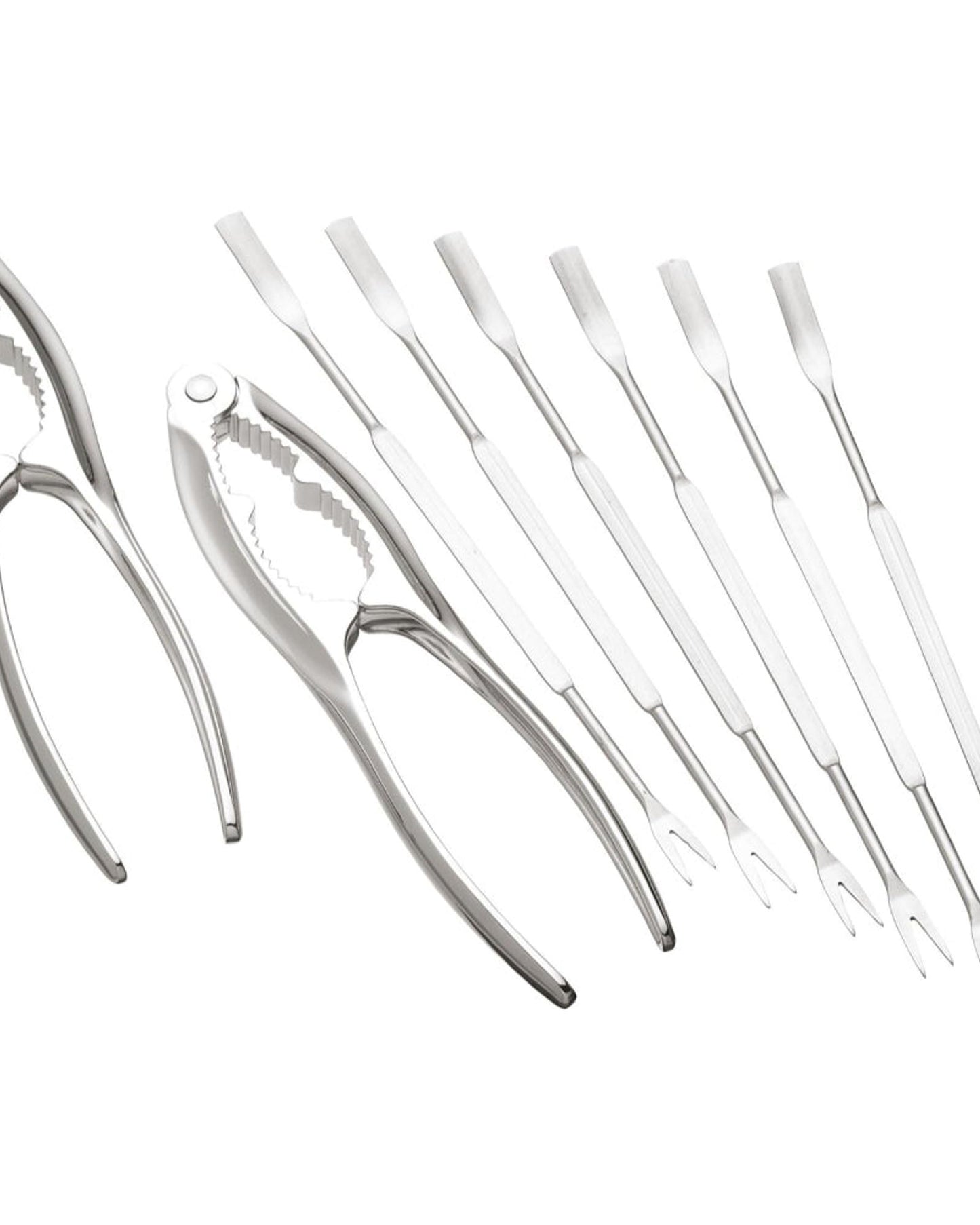 مجموعة مأكولات بحرية من الفولاذ المقاوم للصدأ من كيه سي