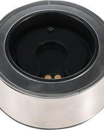 مطحنة فلفل قابلة لإعادة الشحن من كويزين آرت، فضية | كهربائية، بدون بطارية | إعدادات طحن قابلة للتعديل لفلفل طازج