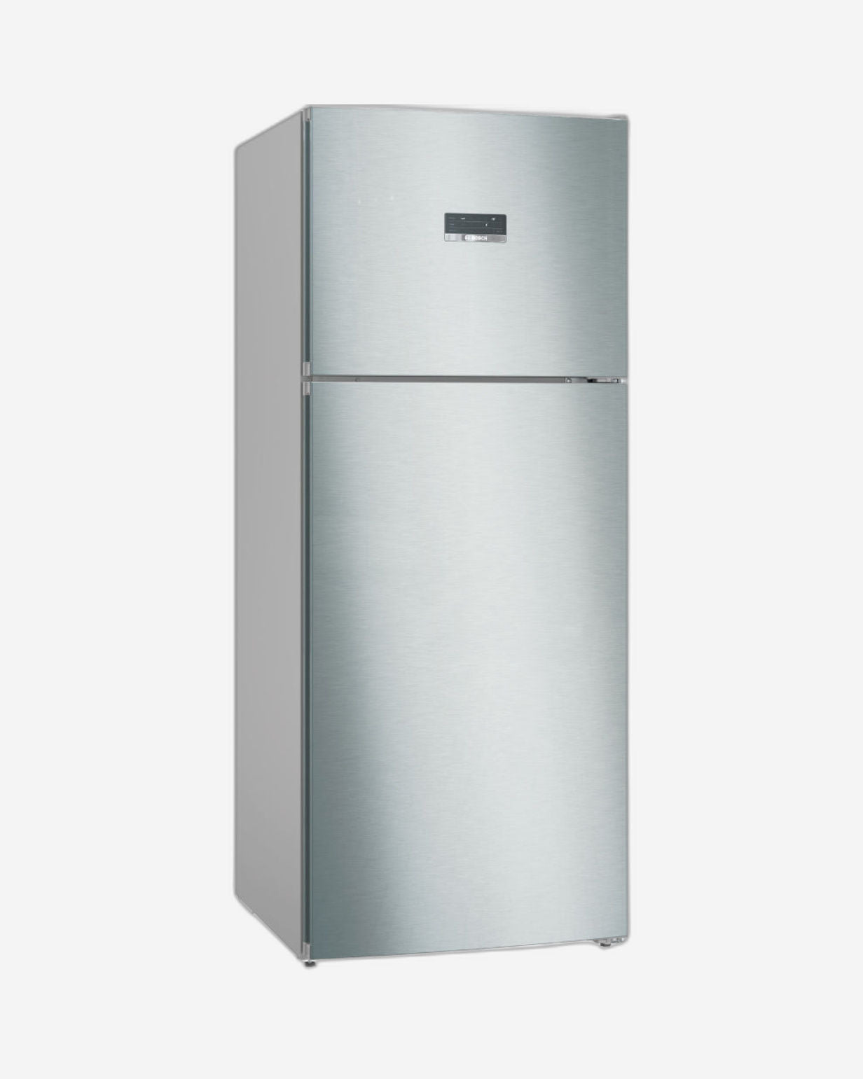 Bosch Series 4 free-standing fridge-freezer with freezer at top 186 x 75 cm Brushed steel anti-fingerprint - KDN76XIE0M