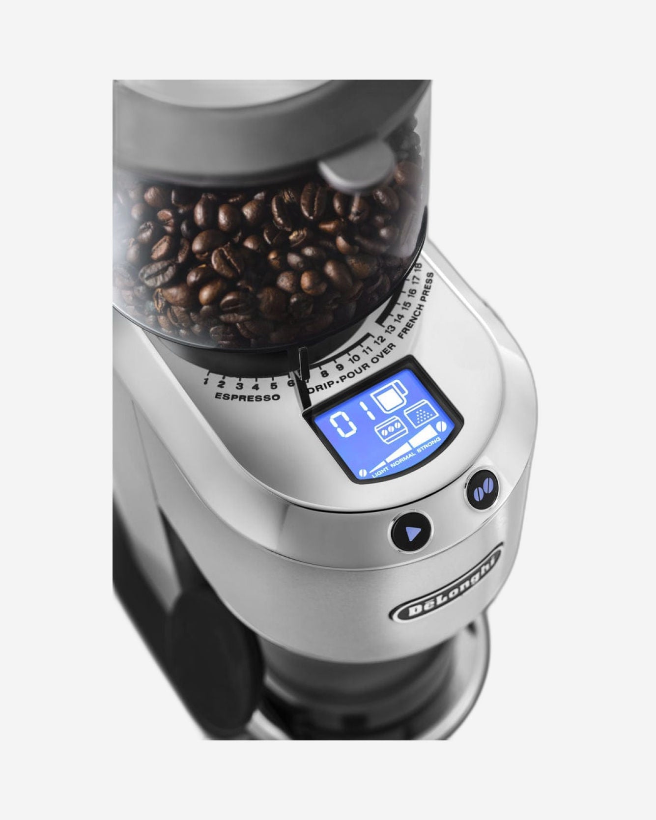 ديلونجي مخروطي ديديكا من الفولاذ المقاوم للصدأ