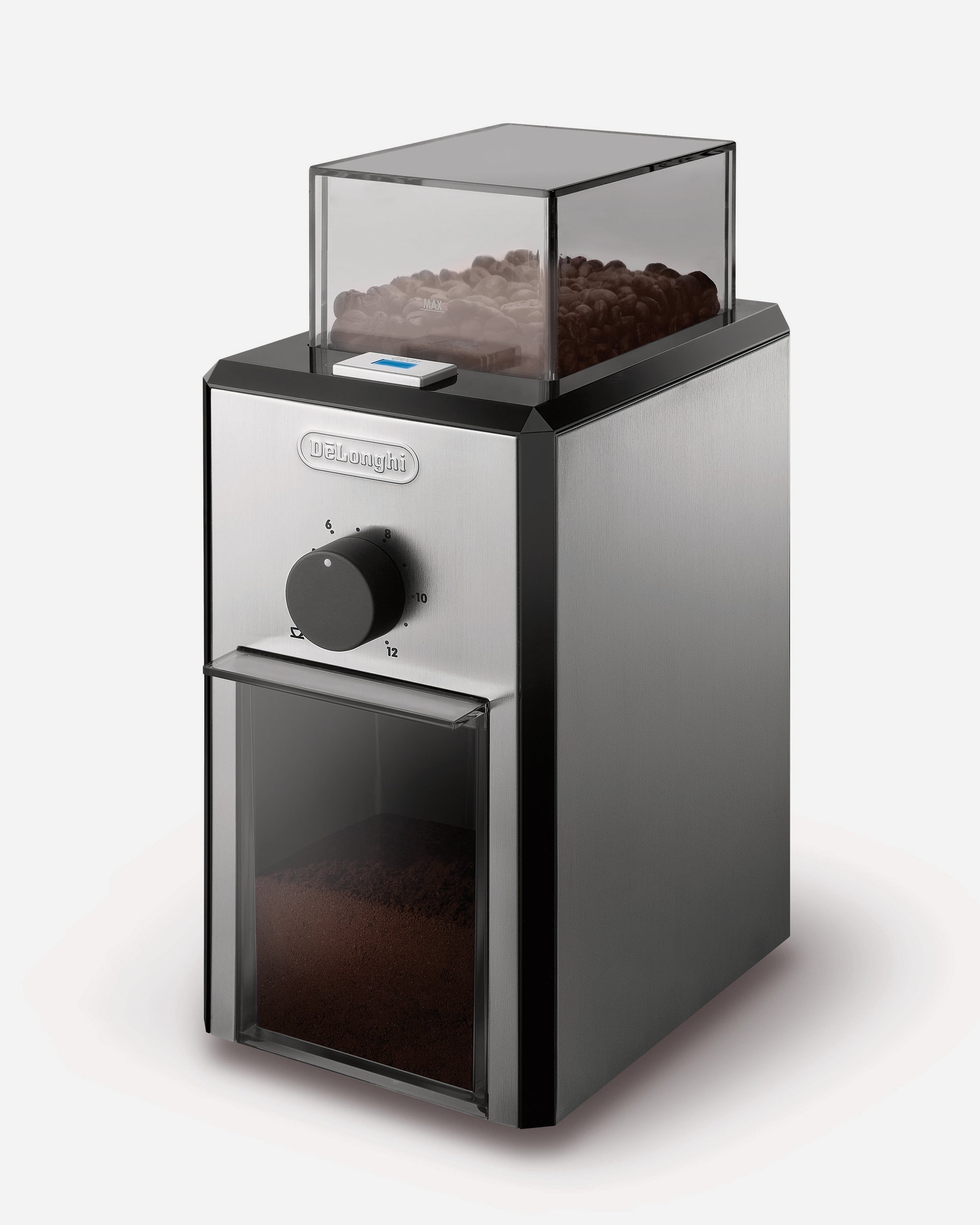 De'Longhi Electric Grinder Metal Body Black - KG89 (ESMA Certfied)