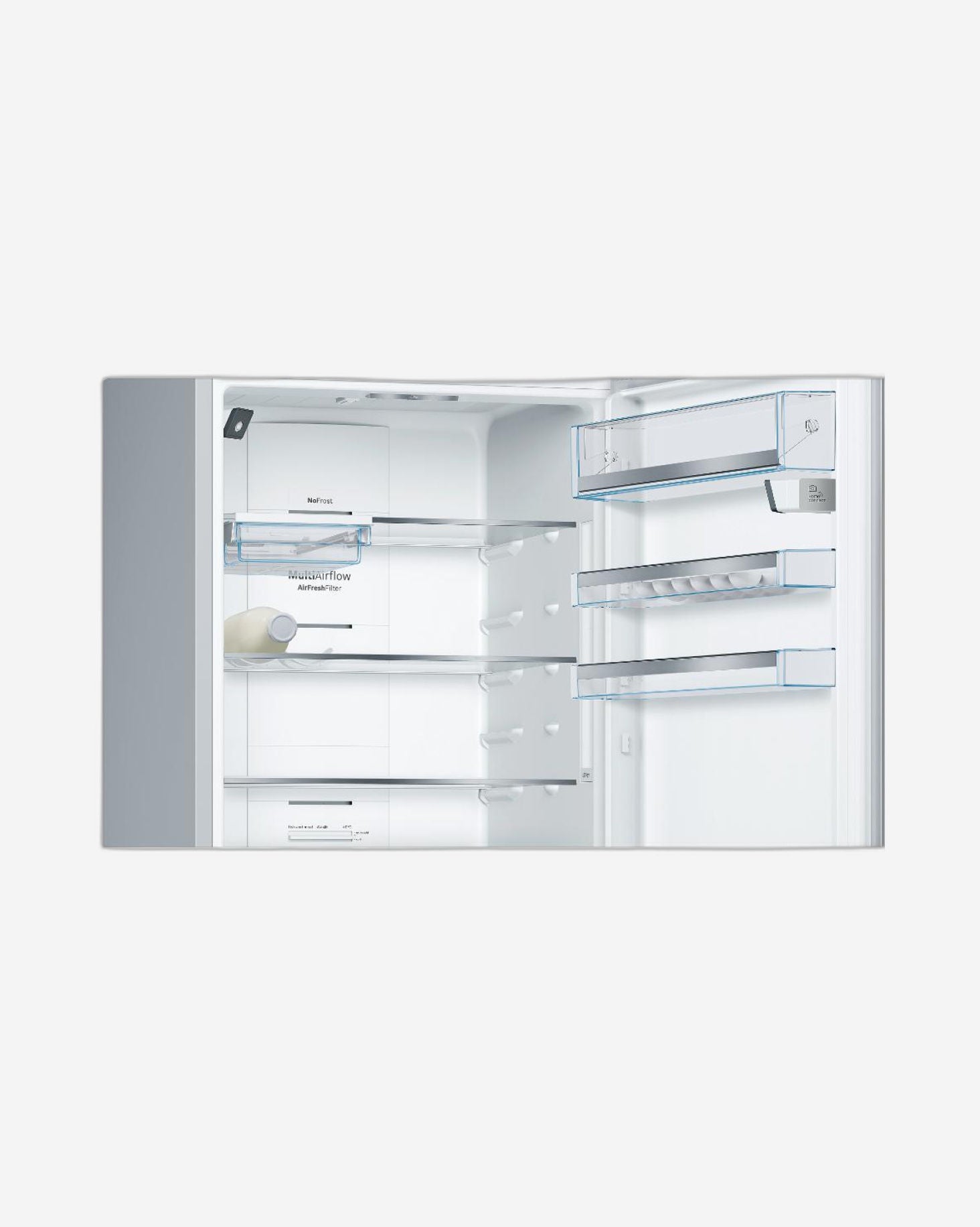 ثلاجة بوش سلسلة 6 ذات الفريزر السفلي