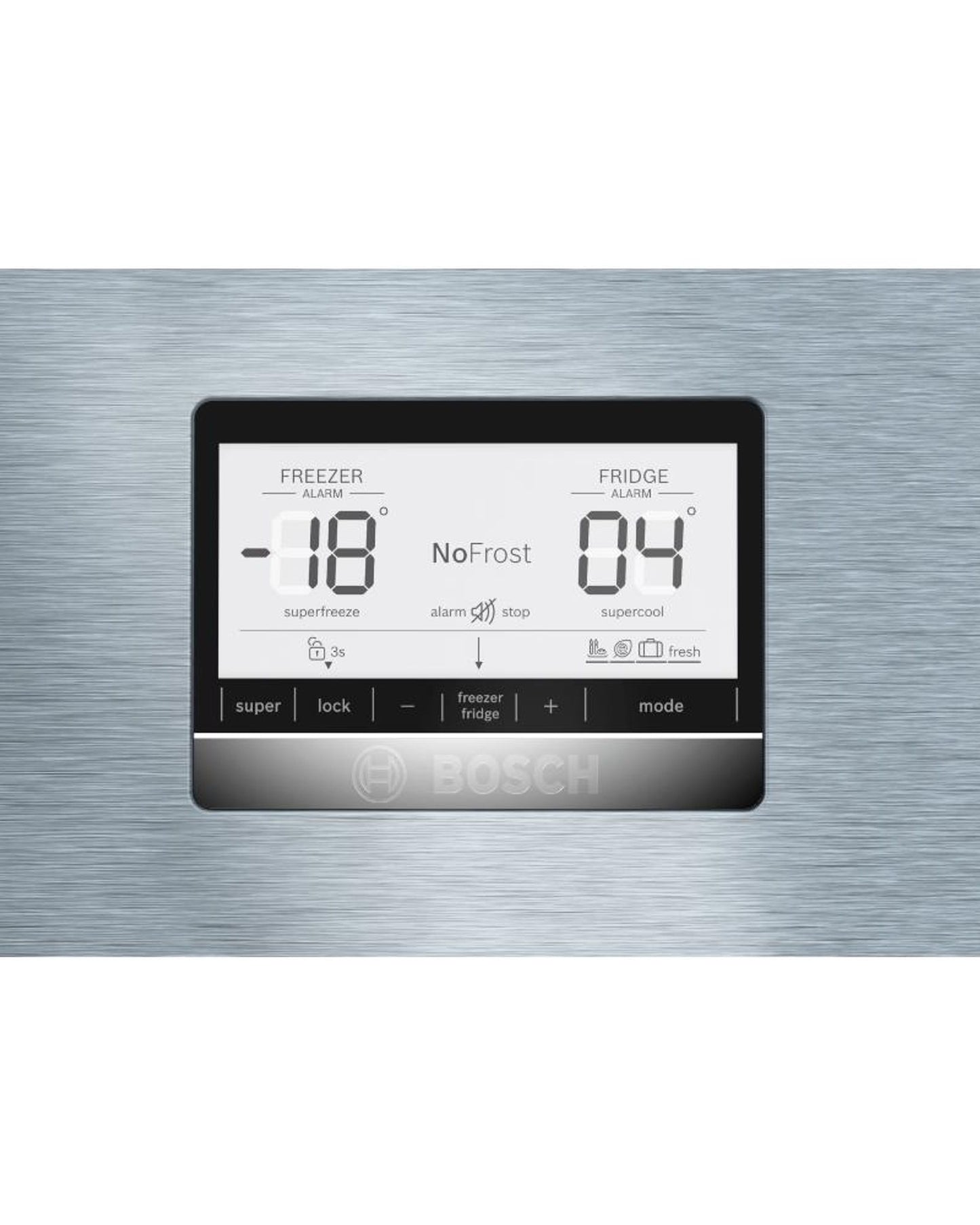 ثلاجة فريزر بوش سلسلة 6 قائمة بذاتها مع فريزر في الأسفل 186 × 86