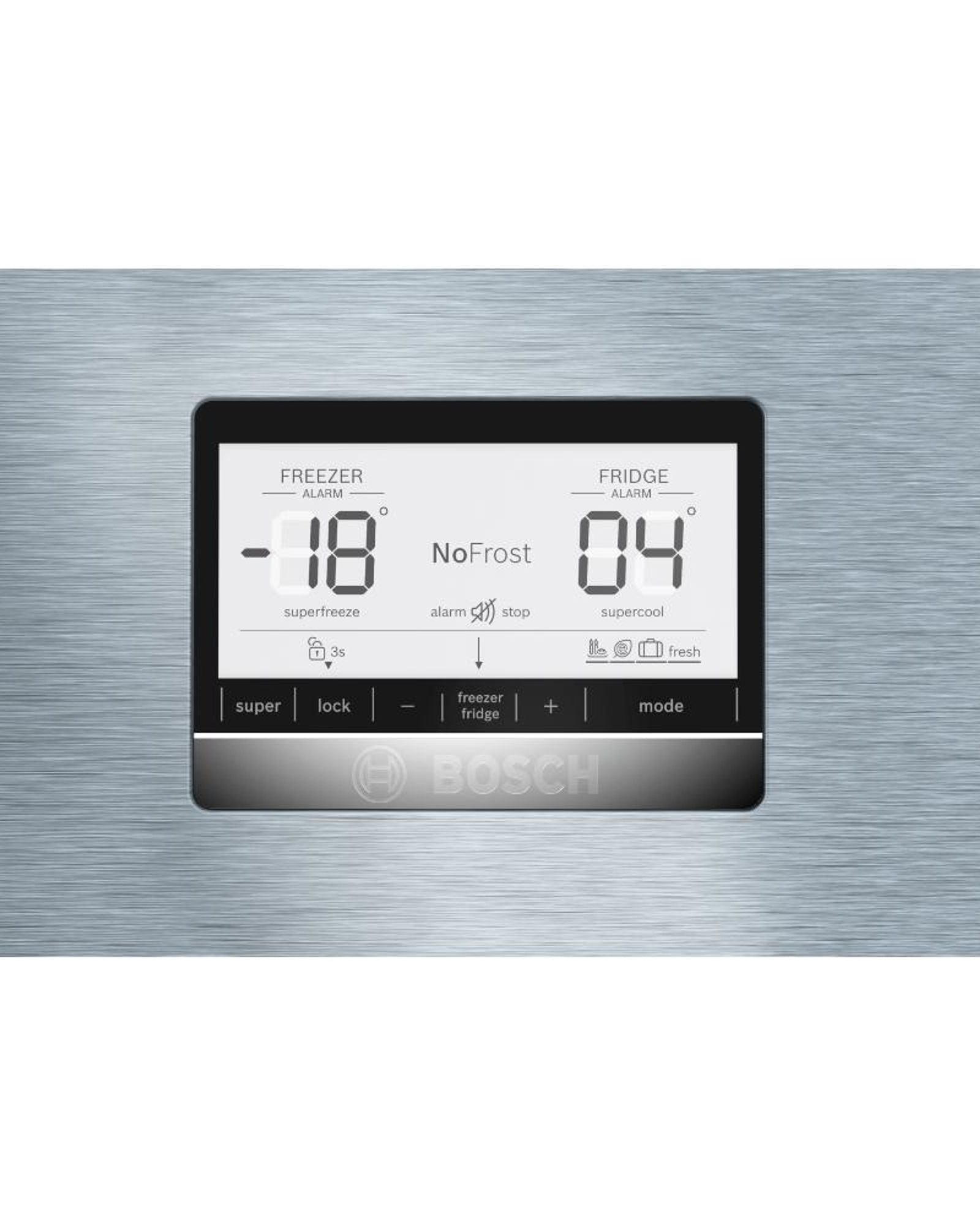 ثلاجة بوش سلسلة 6 ذات الفريزر السفلي