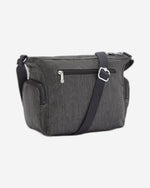 حقيبة كتف صغيرة من كيبلينج غابي إس بلون أسود فلفلي C2I2899-78S