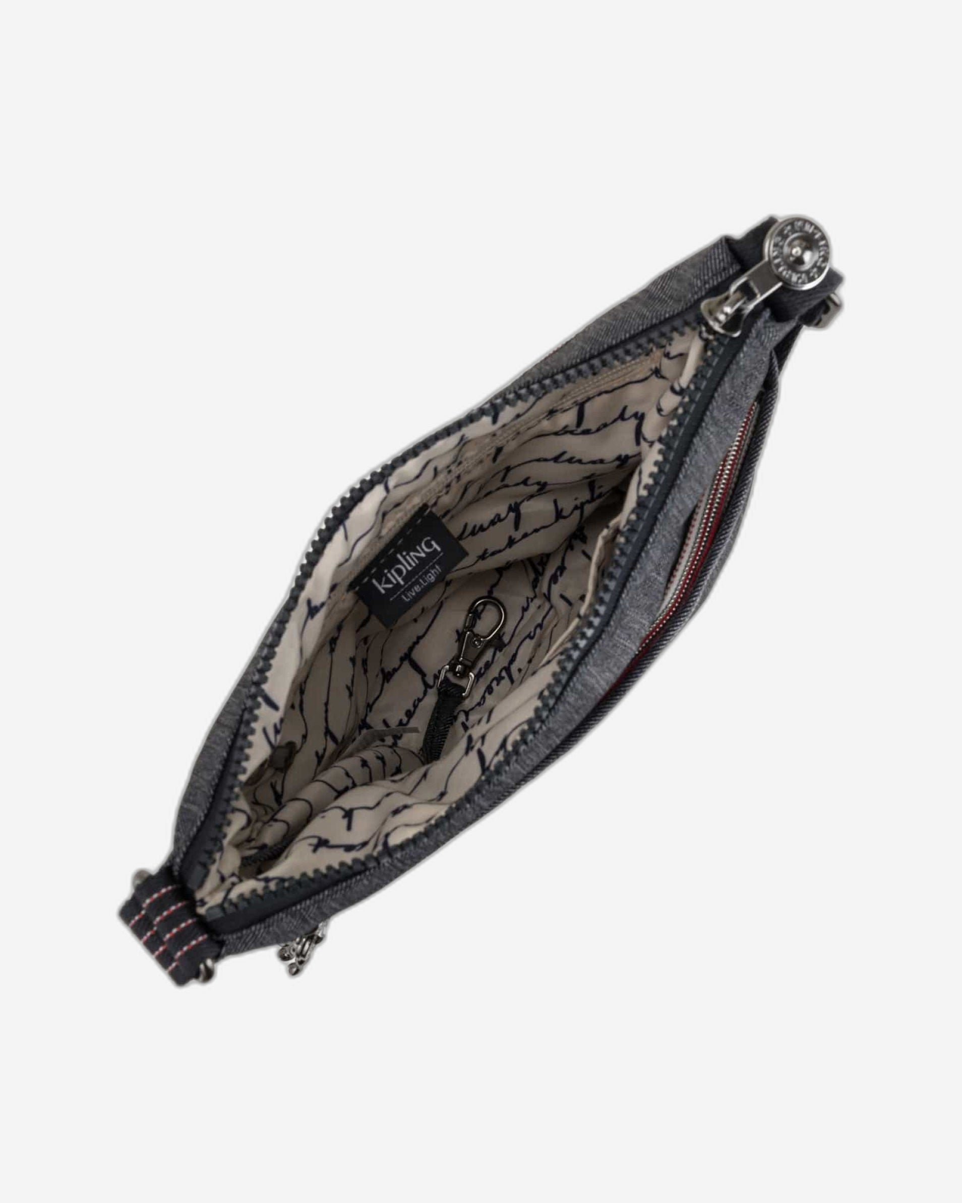 حقيبة كتف صغيرة من قماش الدنيم النشط من كيبلينج أرتو إس C2I3525-25E