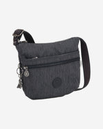 حقيبة كتف صغيرة من قماش الدنيم النشط من كيبلينج أرتو إس C2I3525-25E