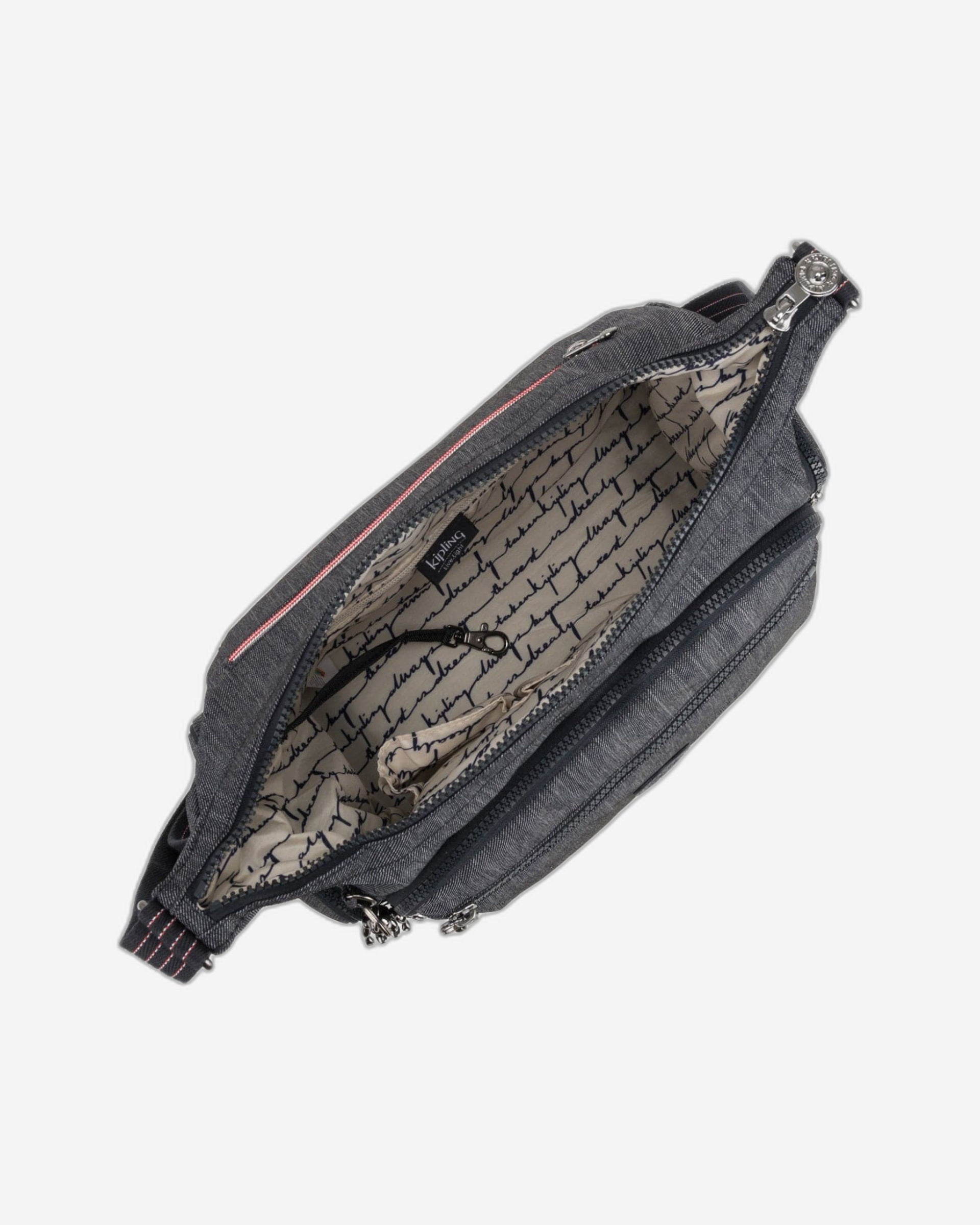 حقيبة كتف متوسطة الحجم من كيبلينج غابي أكتيف دينم C2I4620-25E