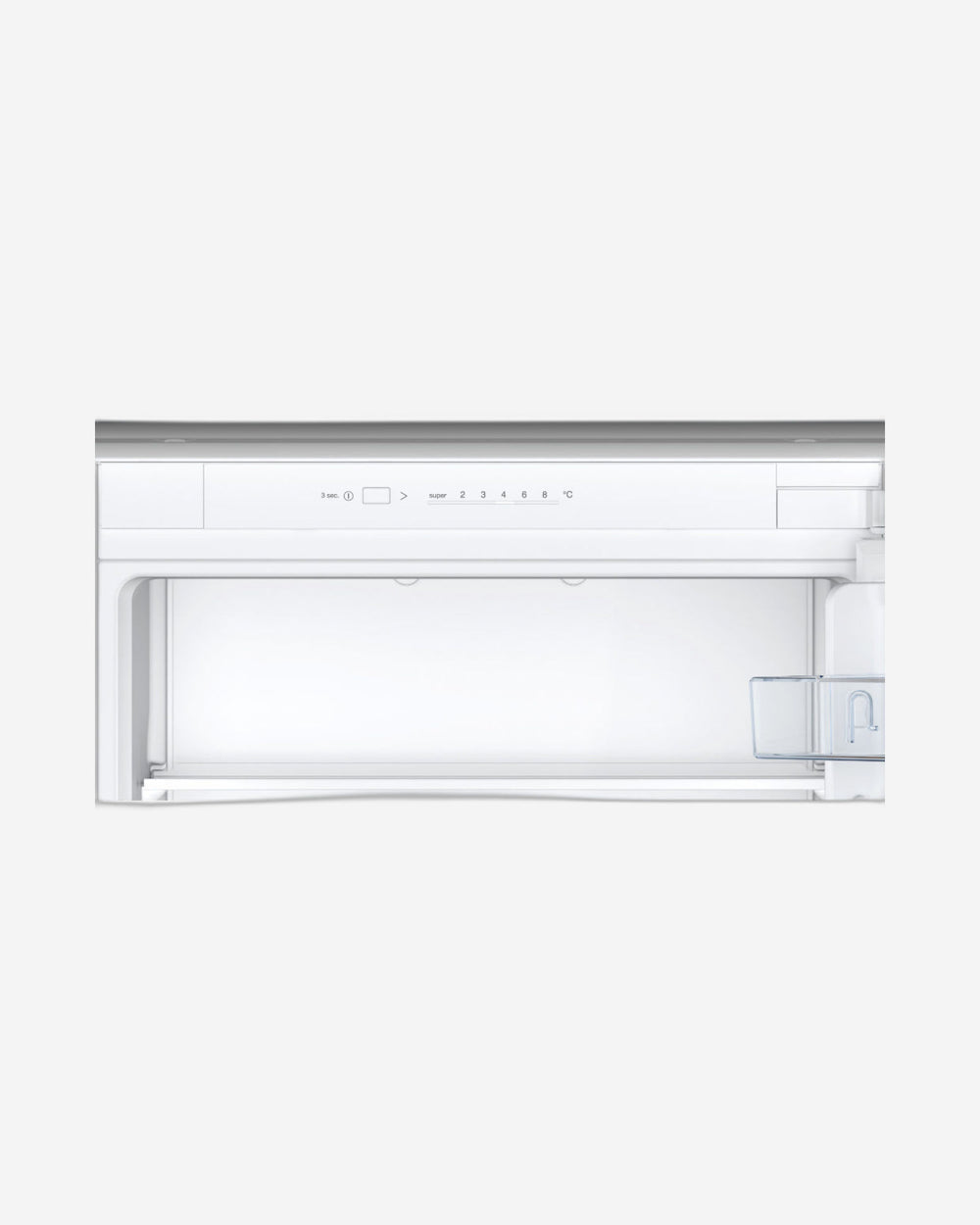 ثلاجة بوش سلسلة 2 ذات الفريزر السفلي المدمج