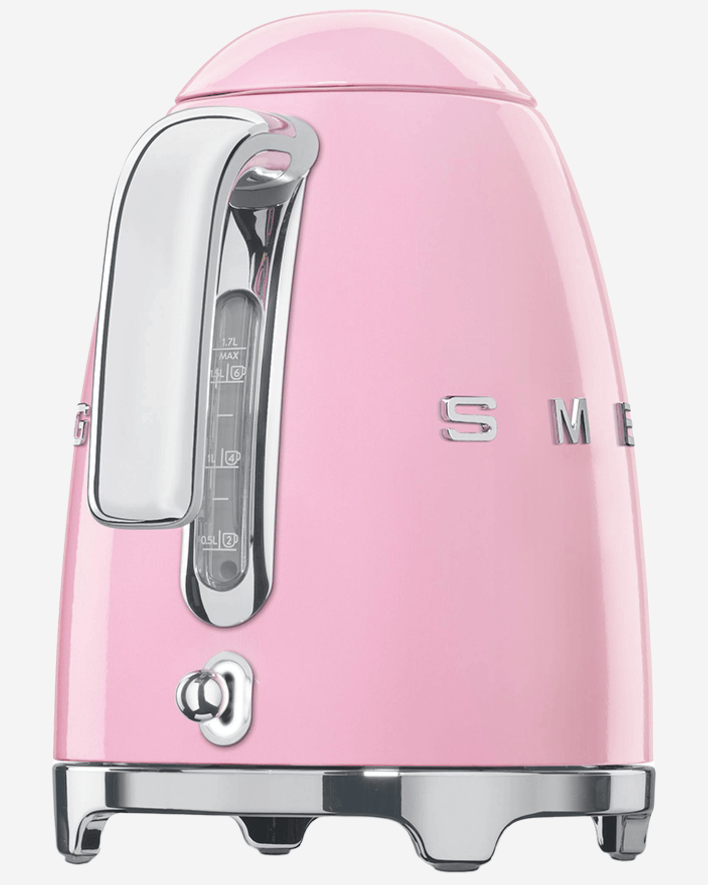 غلاية كهربائية Smeg باللون الوردي