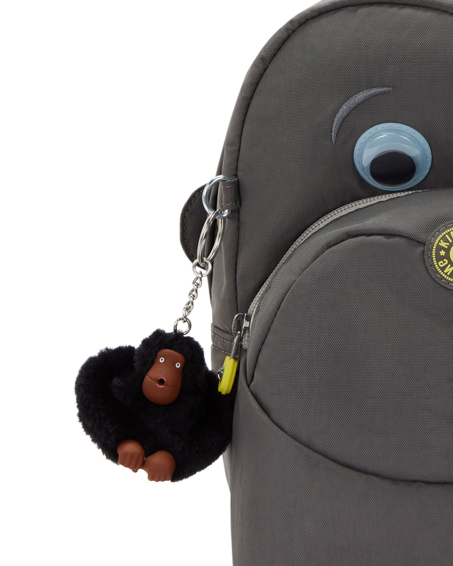 حقيبة كيبلينج ريري كونفيتي الوردية الصغيرة مع حزام كروسبودي C2I7590-T73