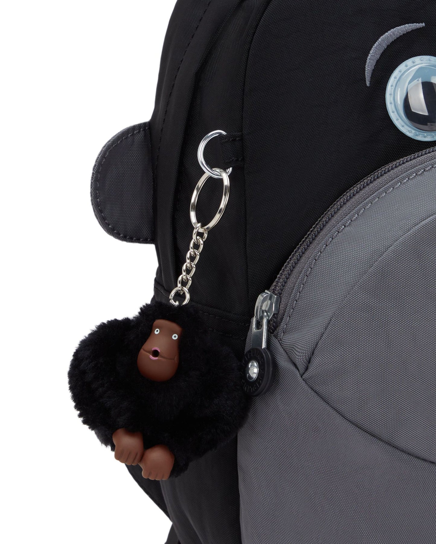 حقيبة ظهر للأطفال من كيبلينج، طراز فاستر سبيس بلاك، رقم الموديل 00253-2GX