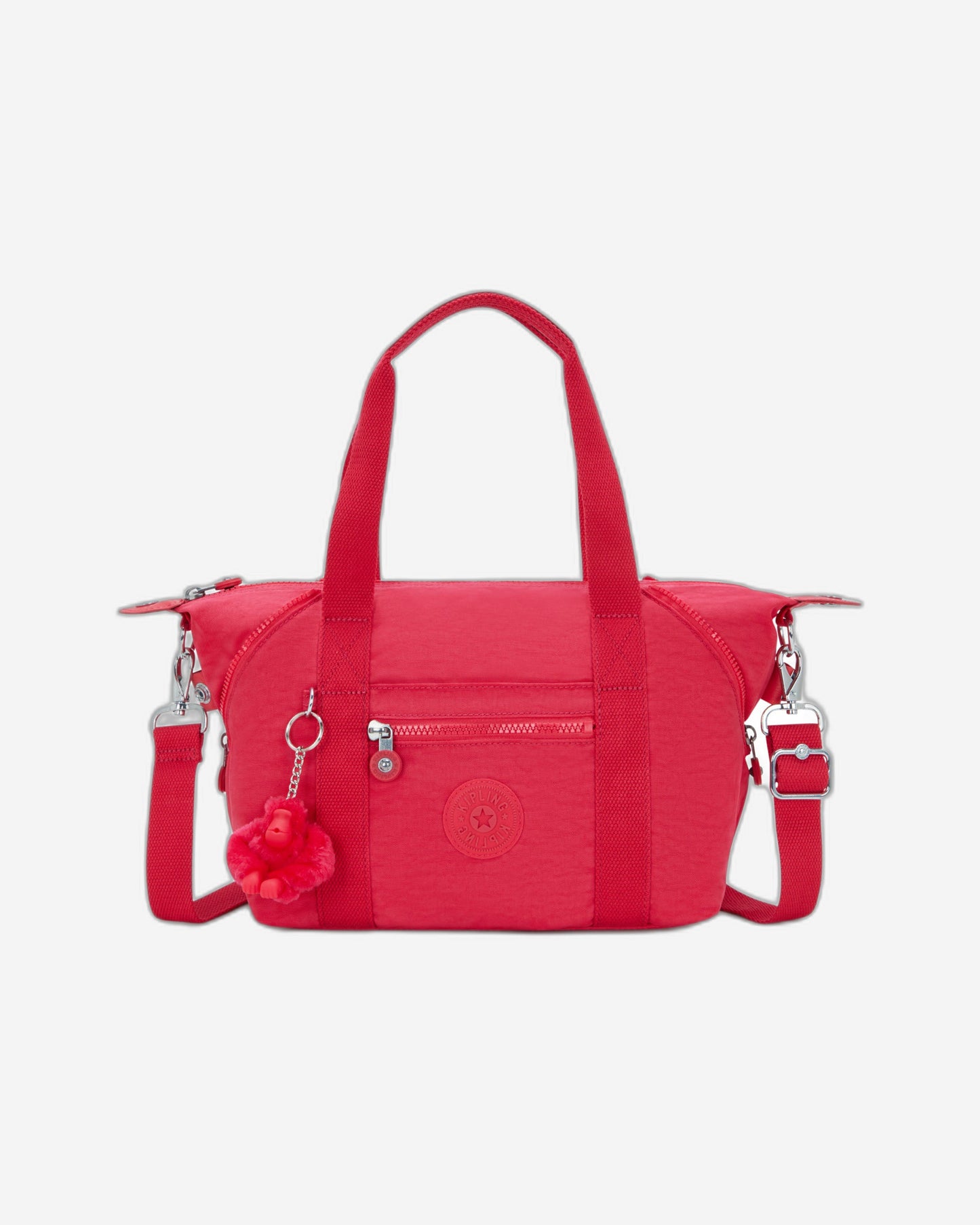 حقيبة يد صغيرة Kipling Art Mini Resort باللون الوردي 01327-1BN