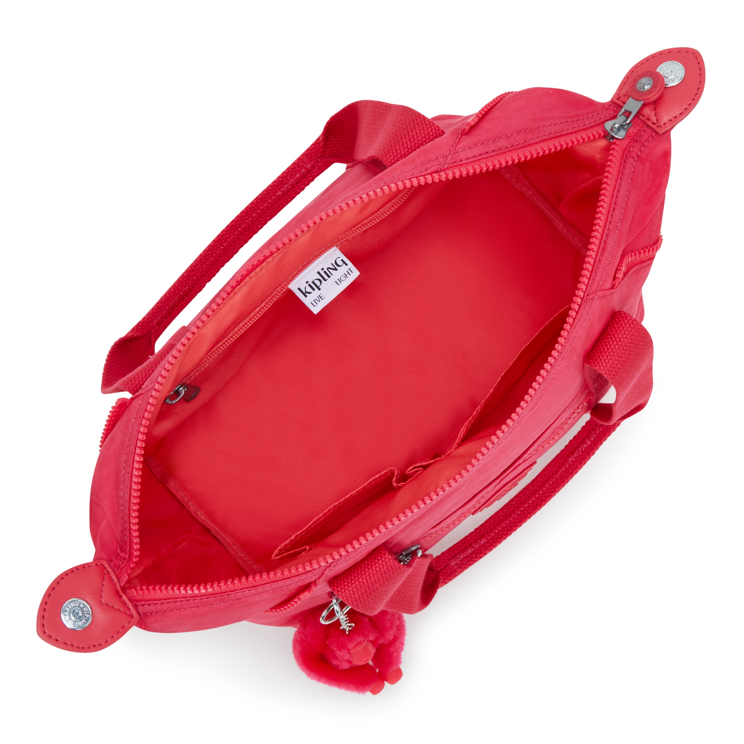 حقيبة يد صغيرة Kipling Art Mini Resort باللون الوردي 01327-1BN