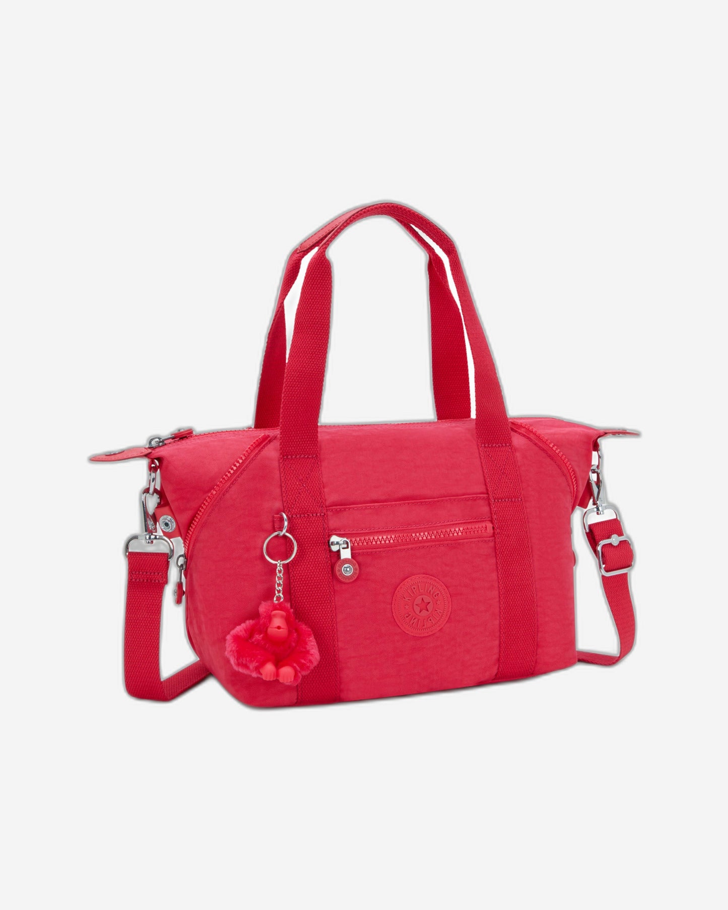 حقيبة يد صغيرة Kipling Art Mini Resort باللون الوردي 01327-1BN