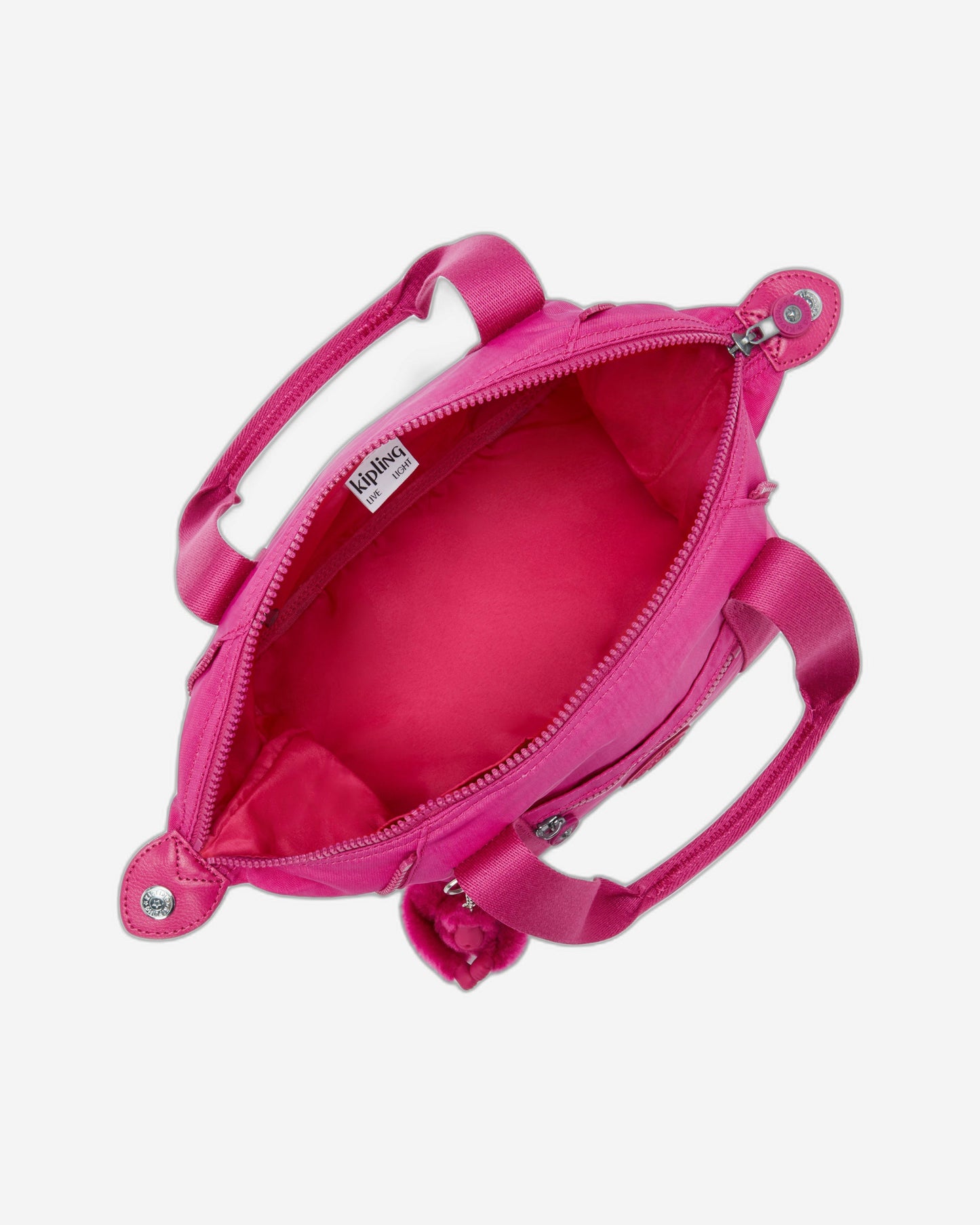حقيبة يد كيبلينج آرت ميني فوشيا متوهجة صغيرة 01327-3KU
