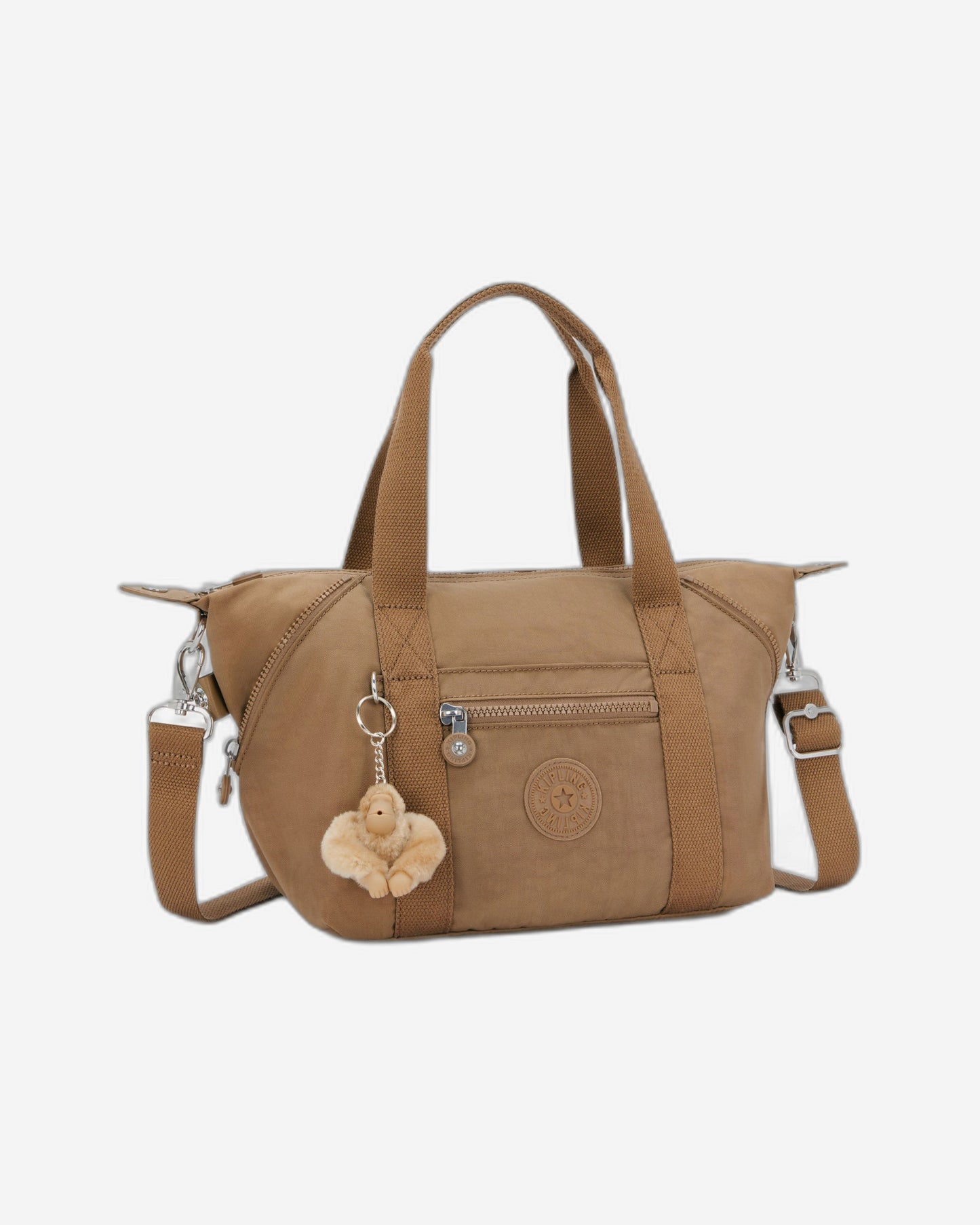 حقيبة يد Kipling Art Mini Early Tan صغيرة (بحزام كتف قابل للإزالة) 01327-7CN