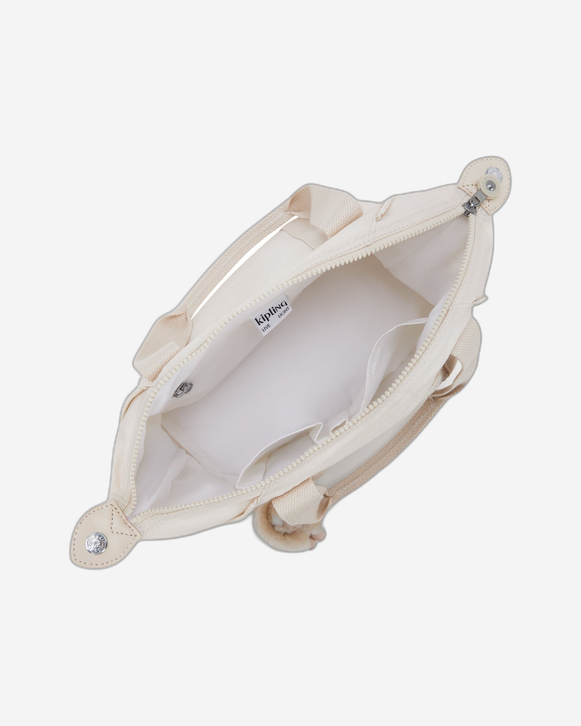 حقيبة يد كيبلينج آرت ميني هايدواي صغيرة بيج 01327-7JR
