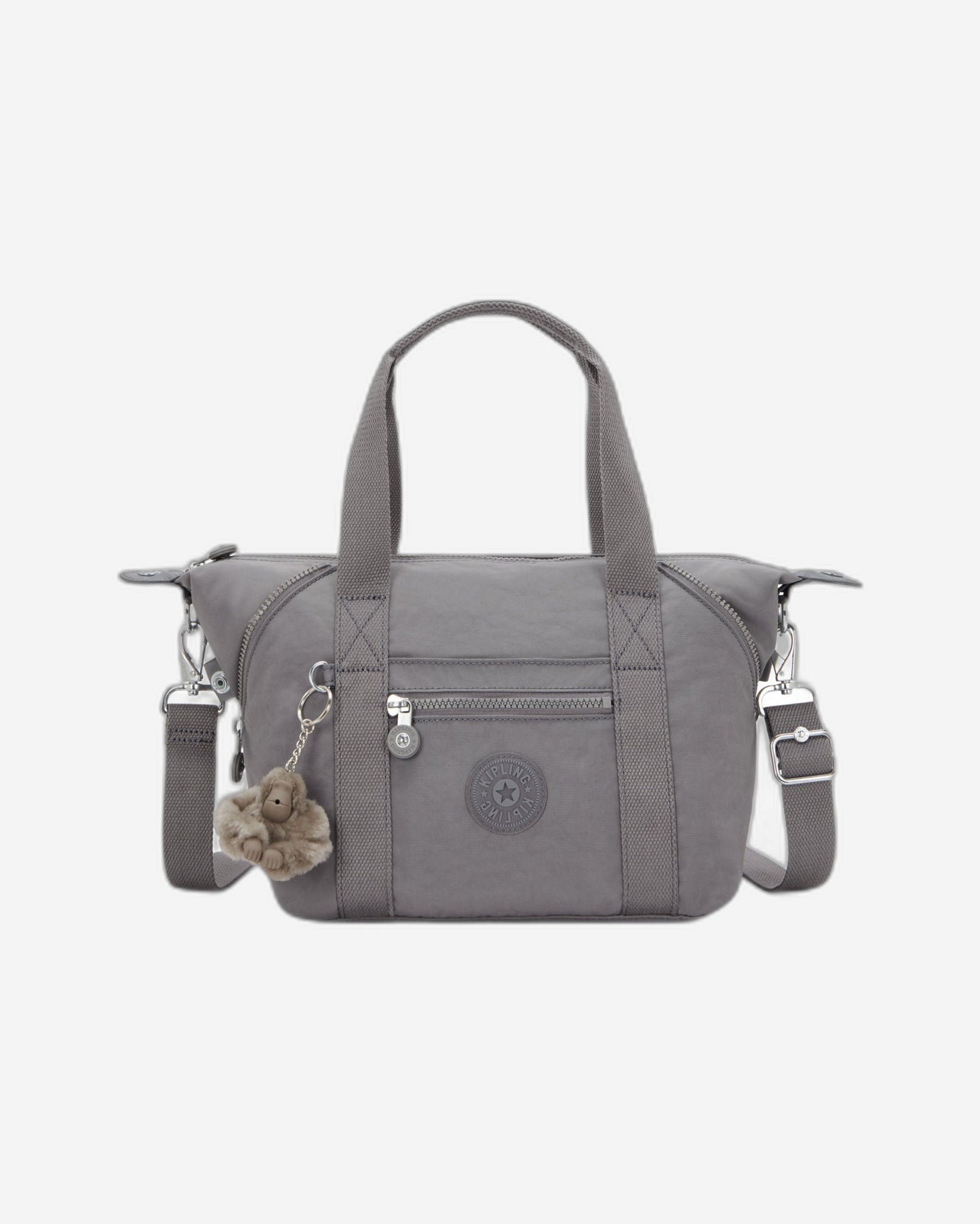حقيبة يد صغيرة Kipling Art Mini Inviting Grey (بحزام كتف قابل للإزالة) 01327-8DH