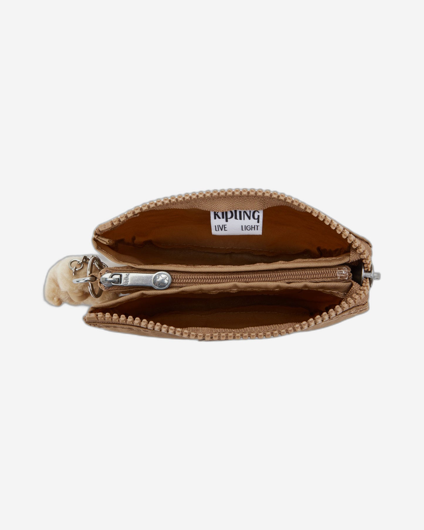 محفظة Kipling Creativity S صغيرة باللون البني المبكر 01864-7CN