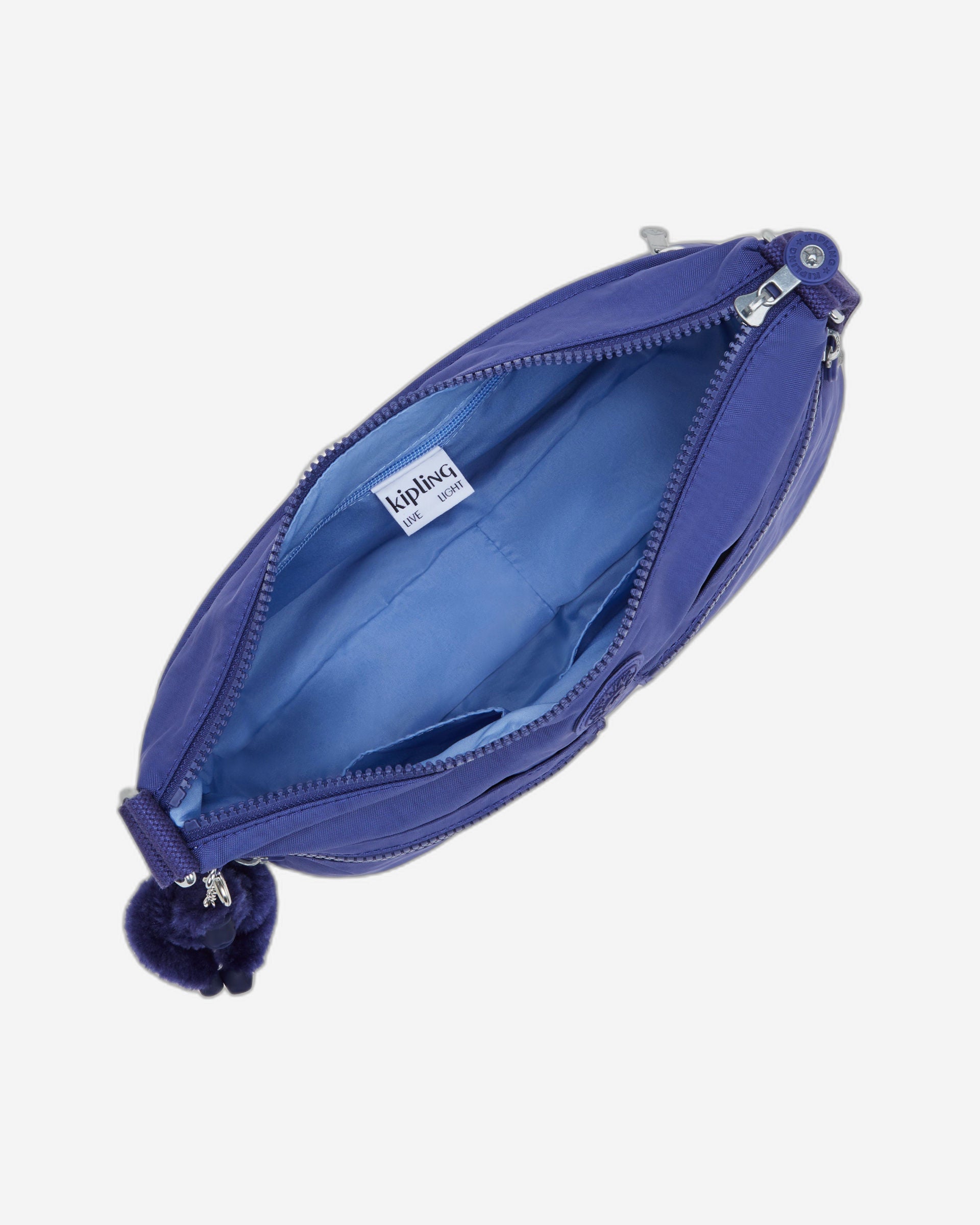 حقيبة كروس بودي متوسطة الحجم من كيبلينج إيزيلا، أزرق محيطي، 02144-24U