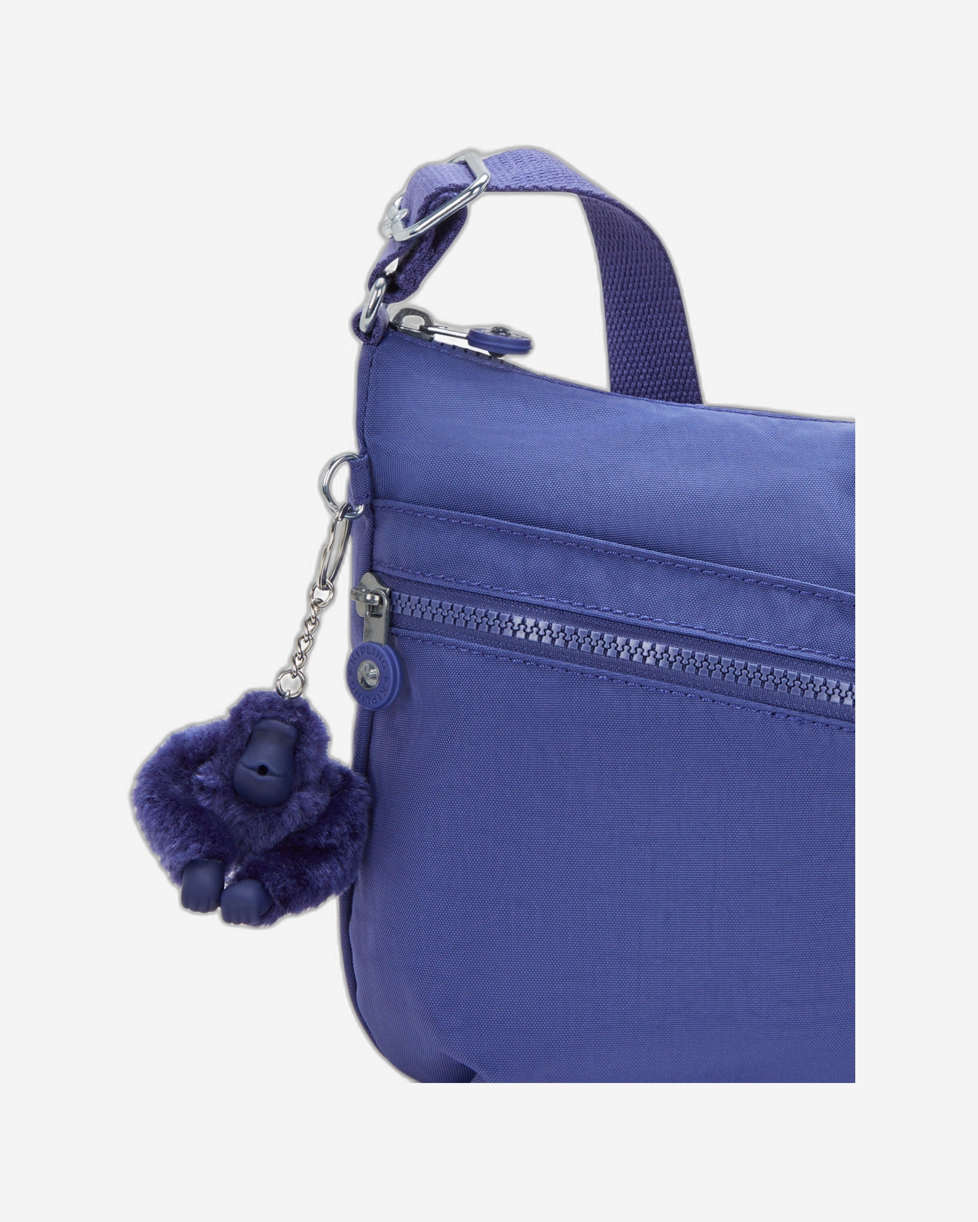 حقيبة كروس بودي متوسطة الحجم من كيبلينج إيزيلا، أزرق محيطي، 02144-24U