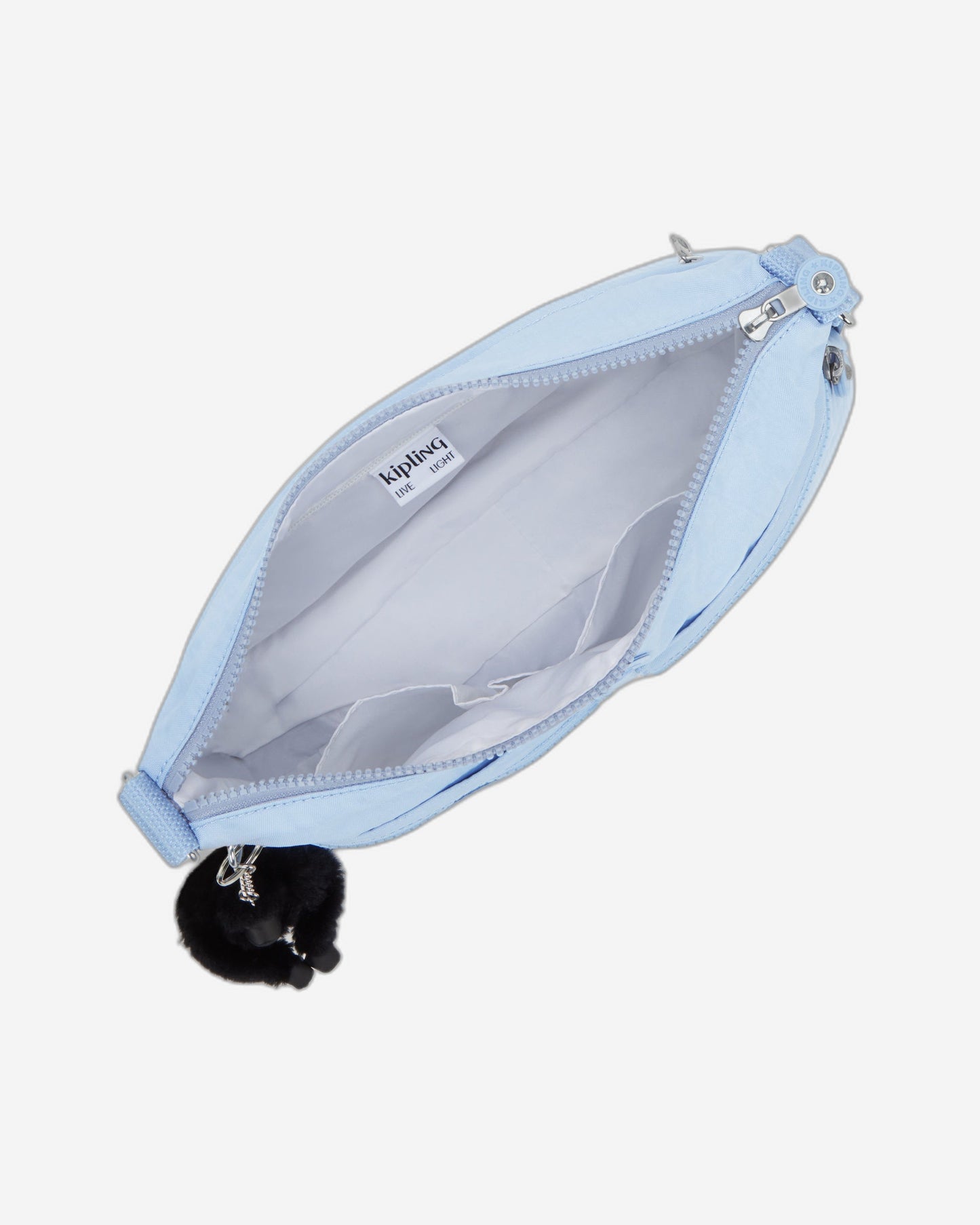 حقيبة كيبلينج إيزيلاه متوسطة الحجم باللون الأزرق السماوي الغائم 02144-2DS