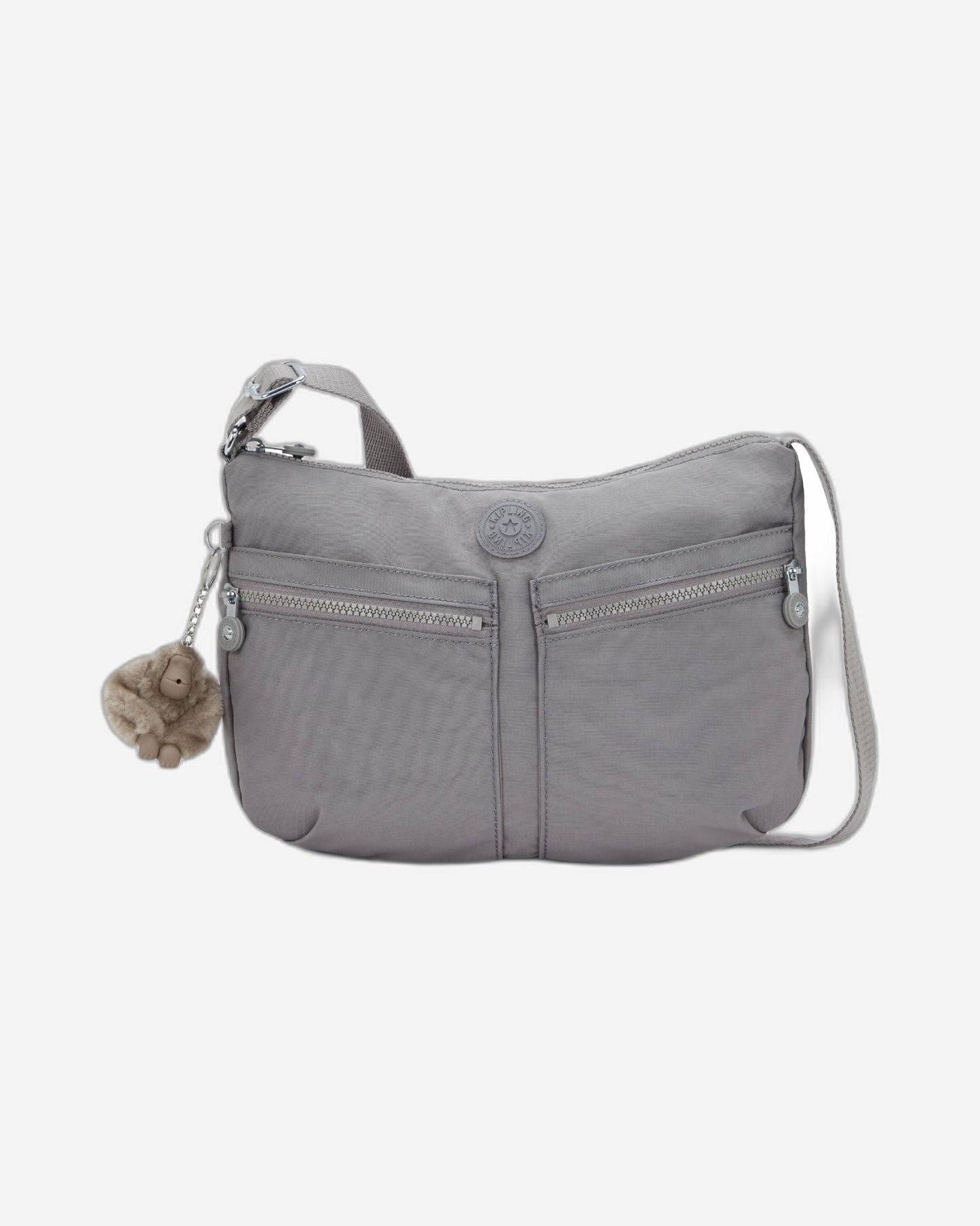 حقيبة Kipling Izellah Inviting Grey متوسطة الحجم 02144-8DH
