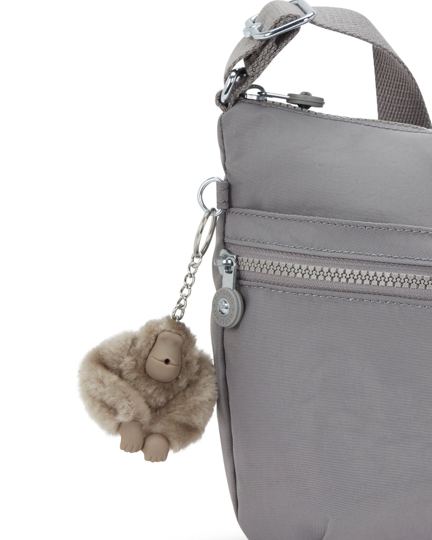 حقيبة Kipling Izellah Inviting Grey متوسطة الحجم 02144-8DH
