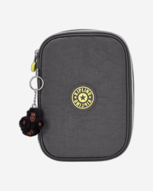 علبة أقلام كيبلينج 100 قلم، لون رمادي، 09405-1DX