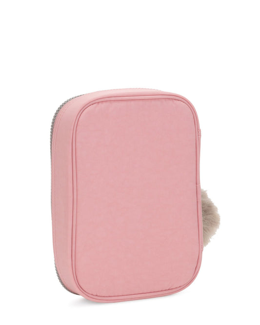 علبة أقلام كيبلينج بتصميم وردة العروس، تتسع لـ 100 قلم، رقم الموديل 09405-46Y