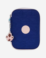 حافظة أقلام كيبلينج الشمسية ذات 100 قلم، لون أزرق بحري، كبيرة، C209405-AF9