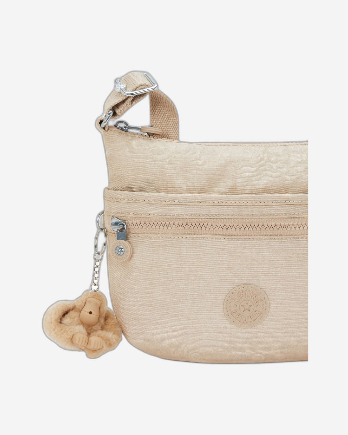 حقيبة Kipling Arto S Sparkled Beige صغيرة الحجم 10146-5DV