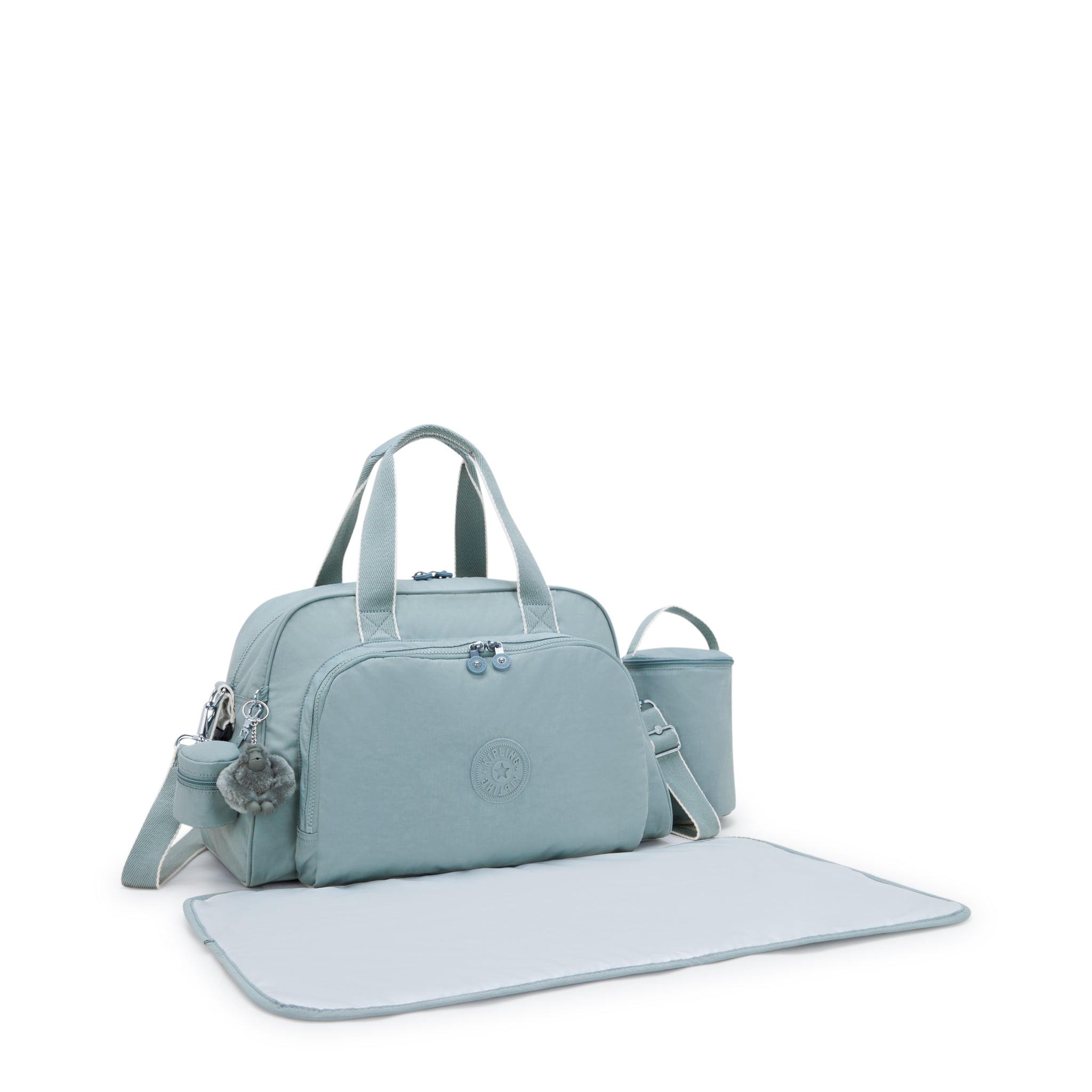 حقيبة أطفال كبيرة مريحة باللون الرمادي من كيبلينج كاماما 10153-3NL