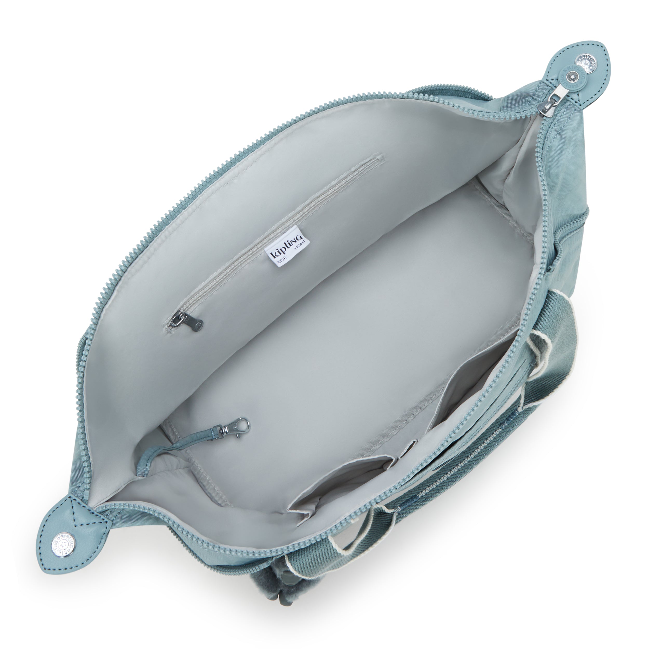 حقيبة كيبلينج آرت ريليكسد رمادية متوسطة الحجم 10619-3NL