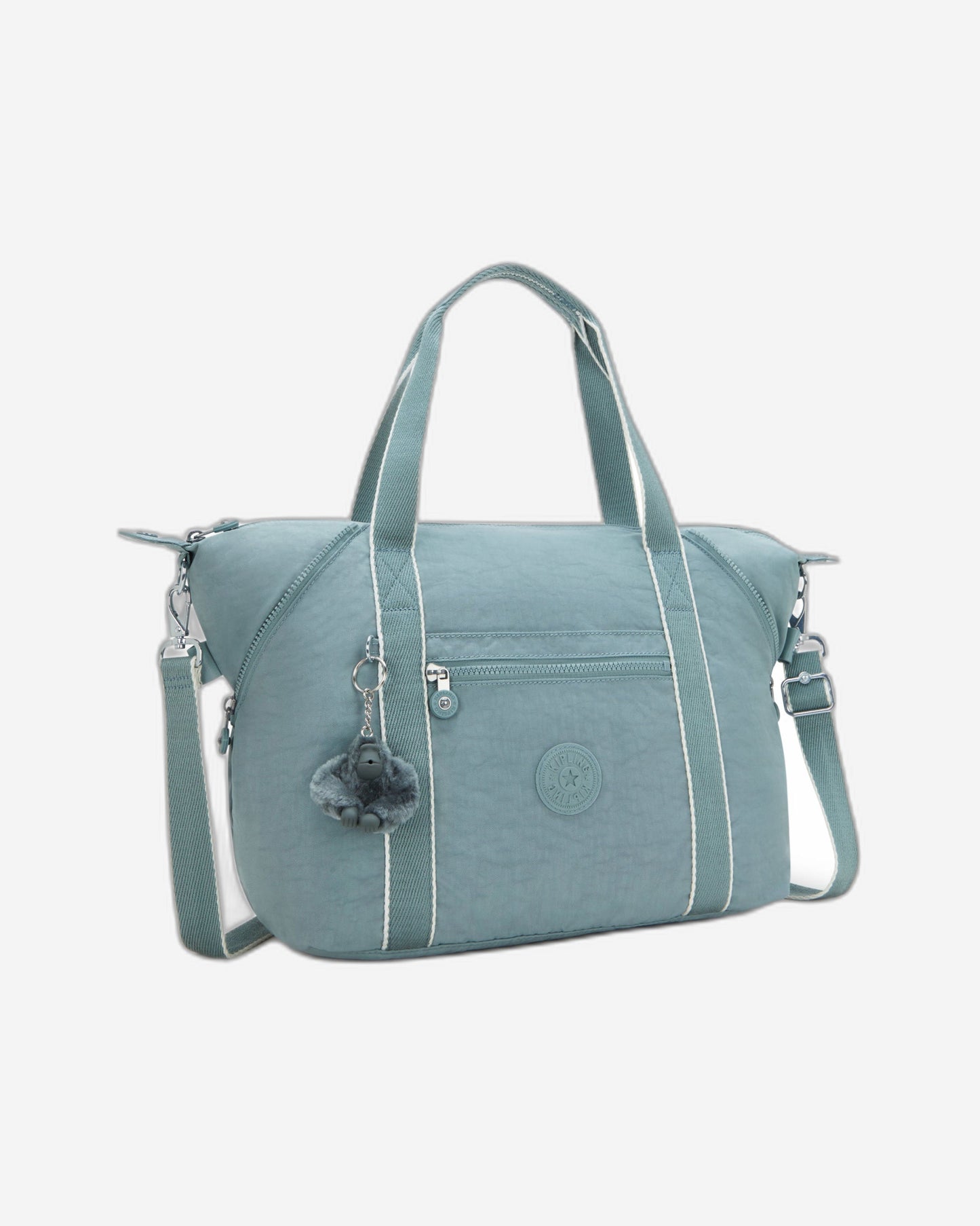 حقيبة كيبلينج آرت ريليكسد رمادية متوسطة الحجم 10619-3NL