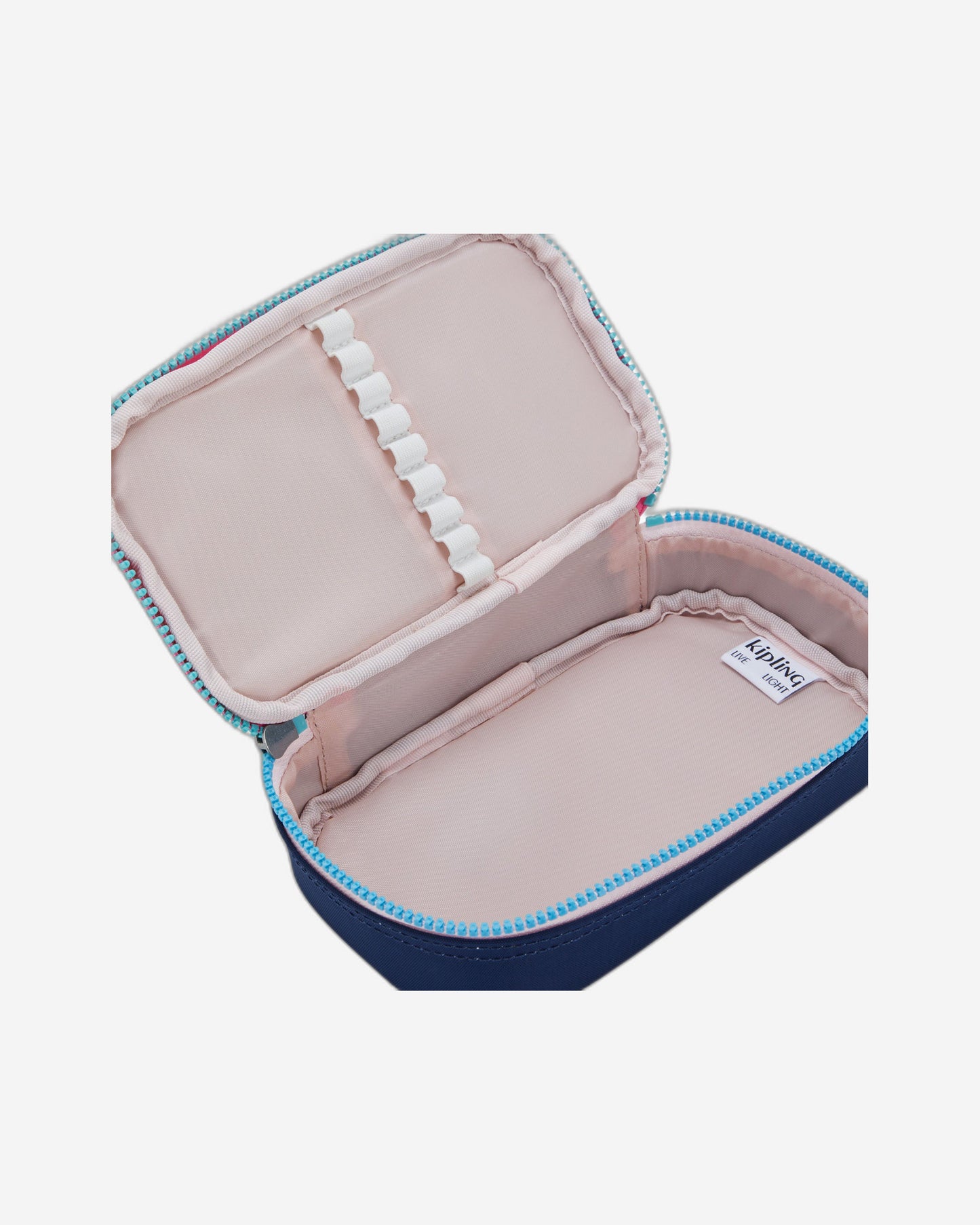 علبة أقلام كيبلينج ٥٠ قلمًا، لون أزرق بحري، رقم الموديل ١٠٩٩٩-٢DG