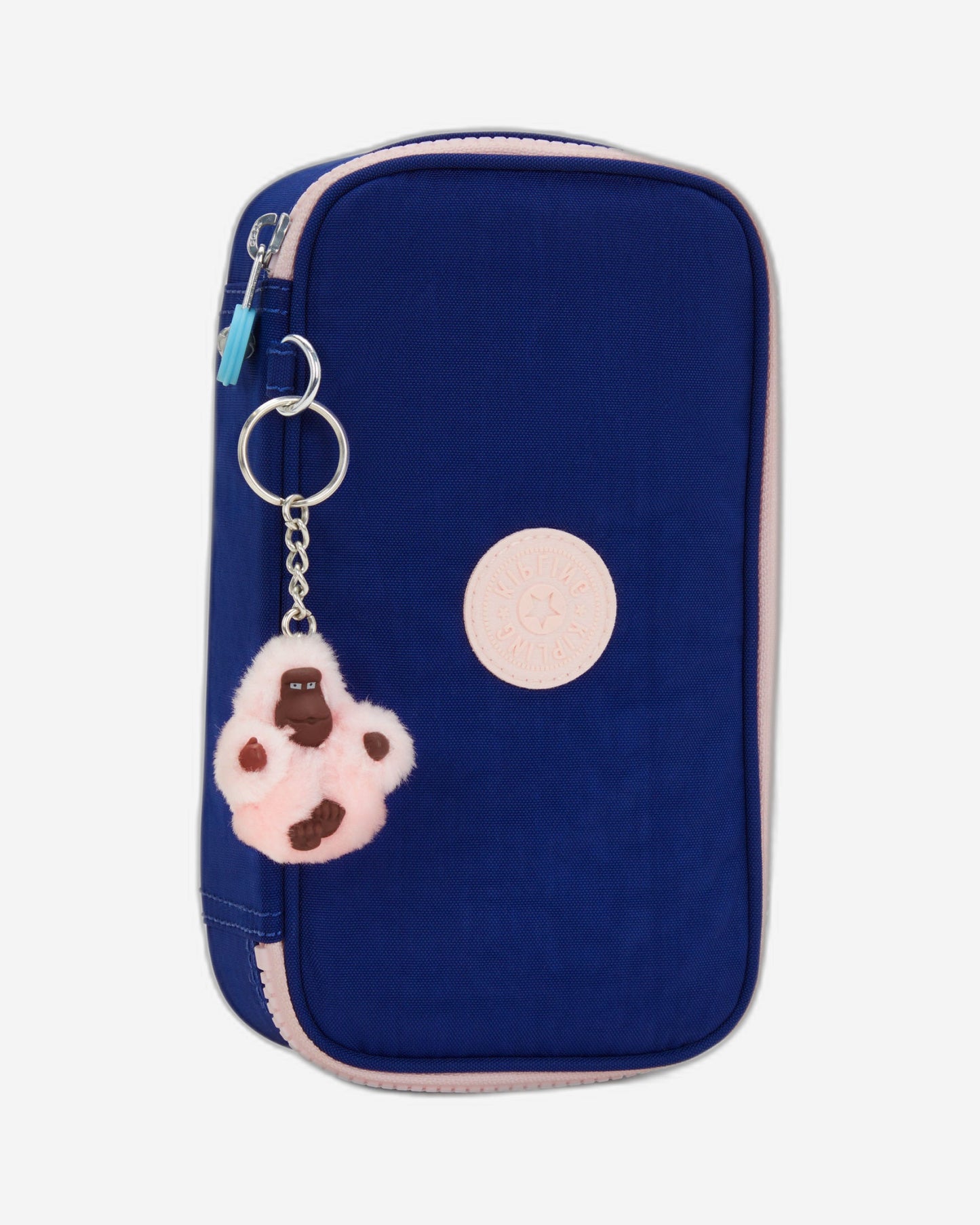 حافظة أقلام كيبلينج الشمسية متوسطة الحجم 50 قلمًا باللون الأزرق البحري C C210999-AF9