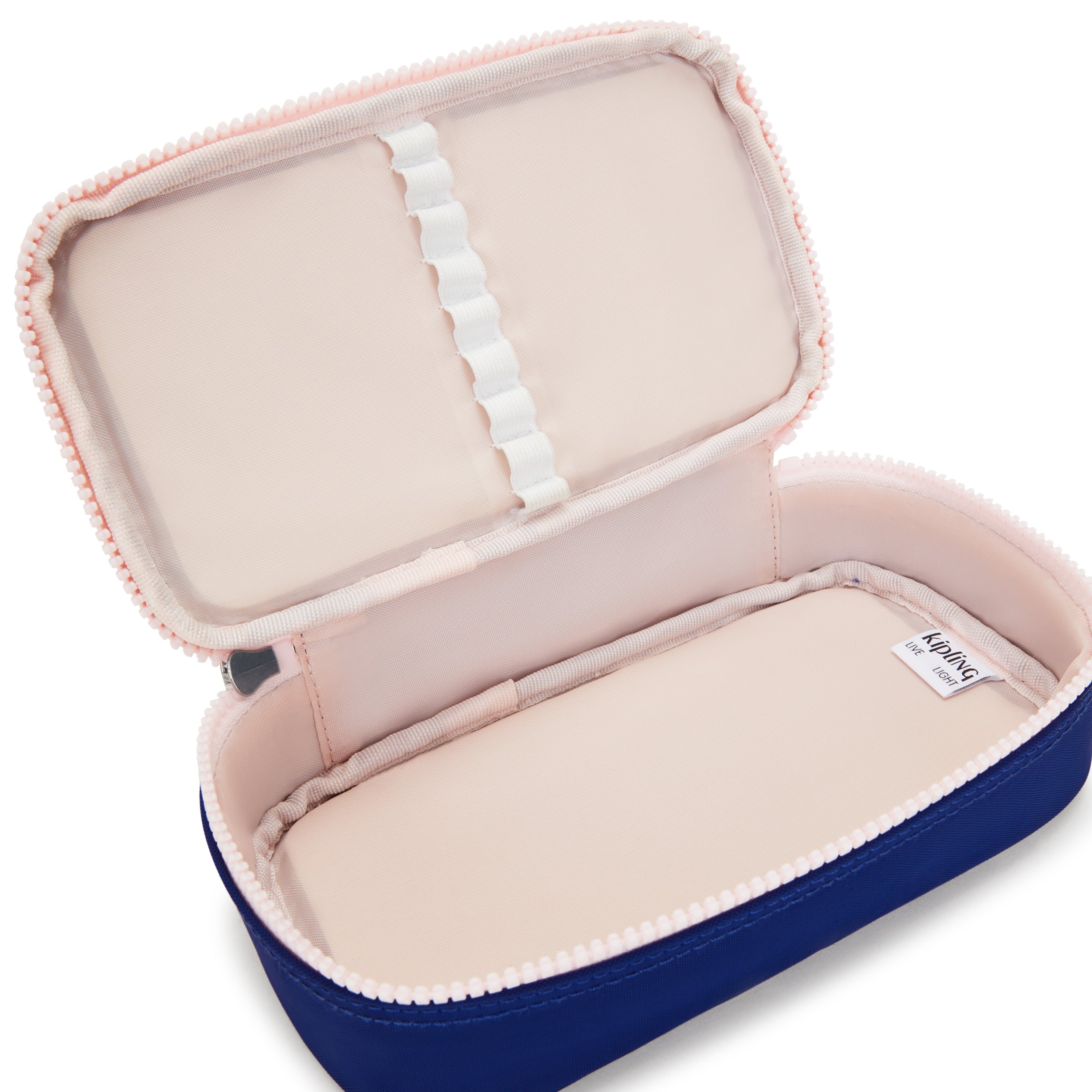 حافظة أقلام كيبلينج الشمسية متوسطة الحجم 50 قلمًا باللون الأزرق البحري C C210999-AF9