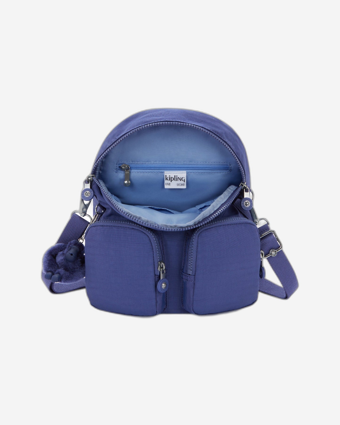 حقيبة ظهر كيبلينج فايرفلاي أب أوشن بلو صغيرة 12887-24U