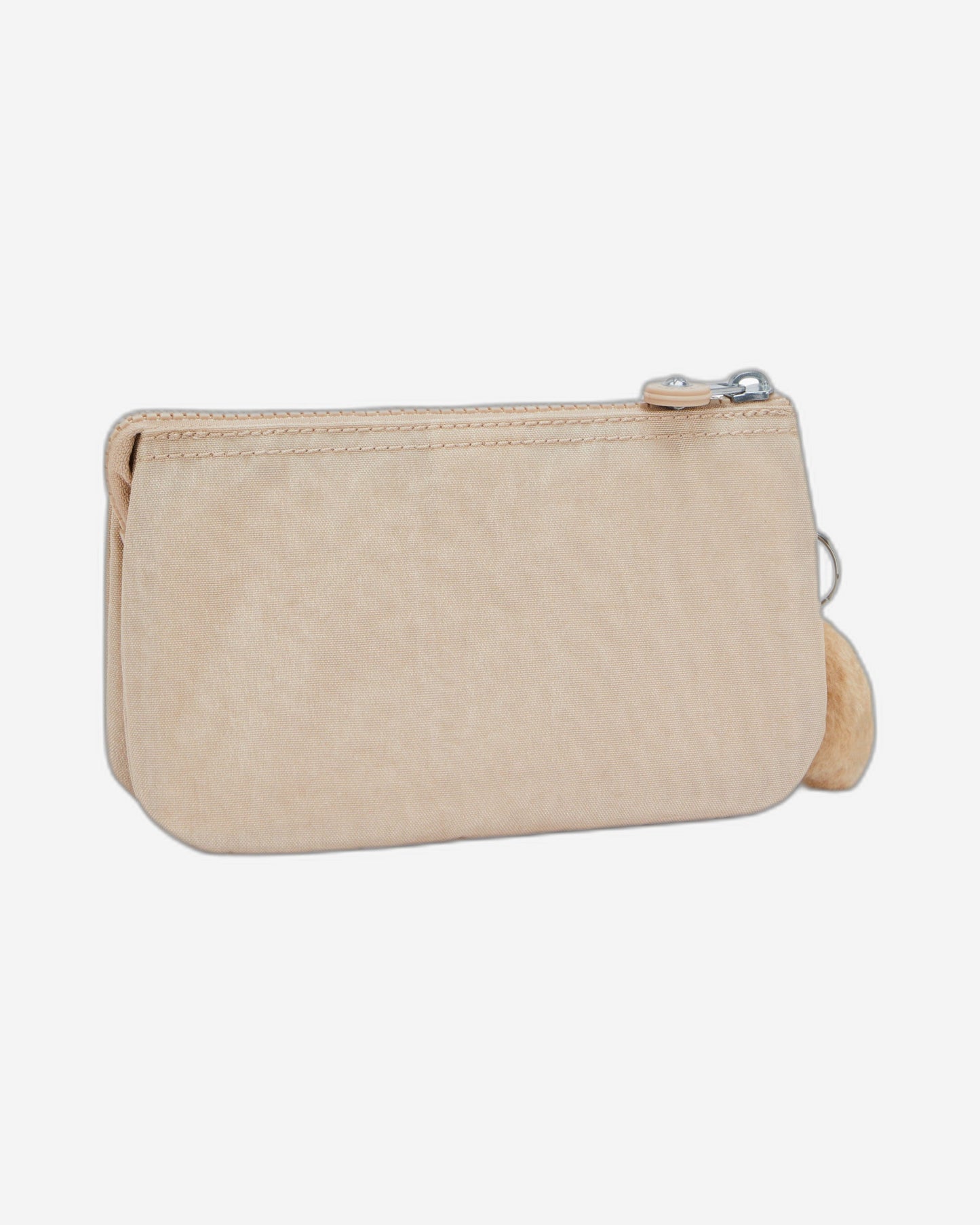 محفظة كيبلينج كرييتيفيتي كبيرة بلون بيج لامع 13093-5DV