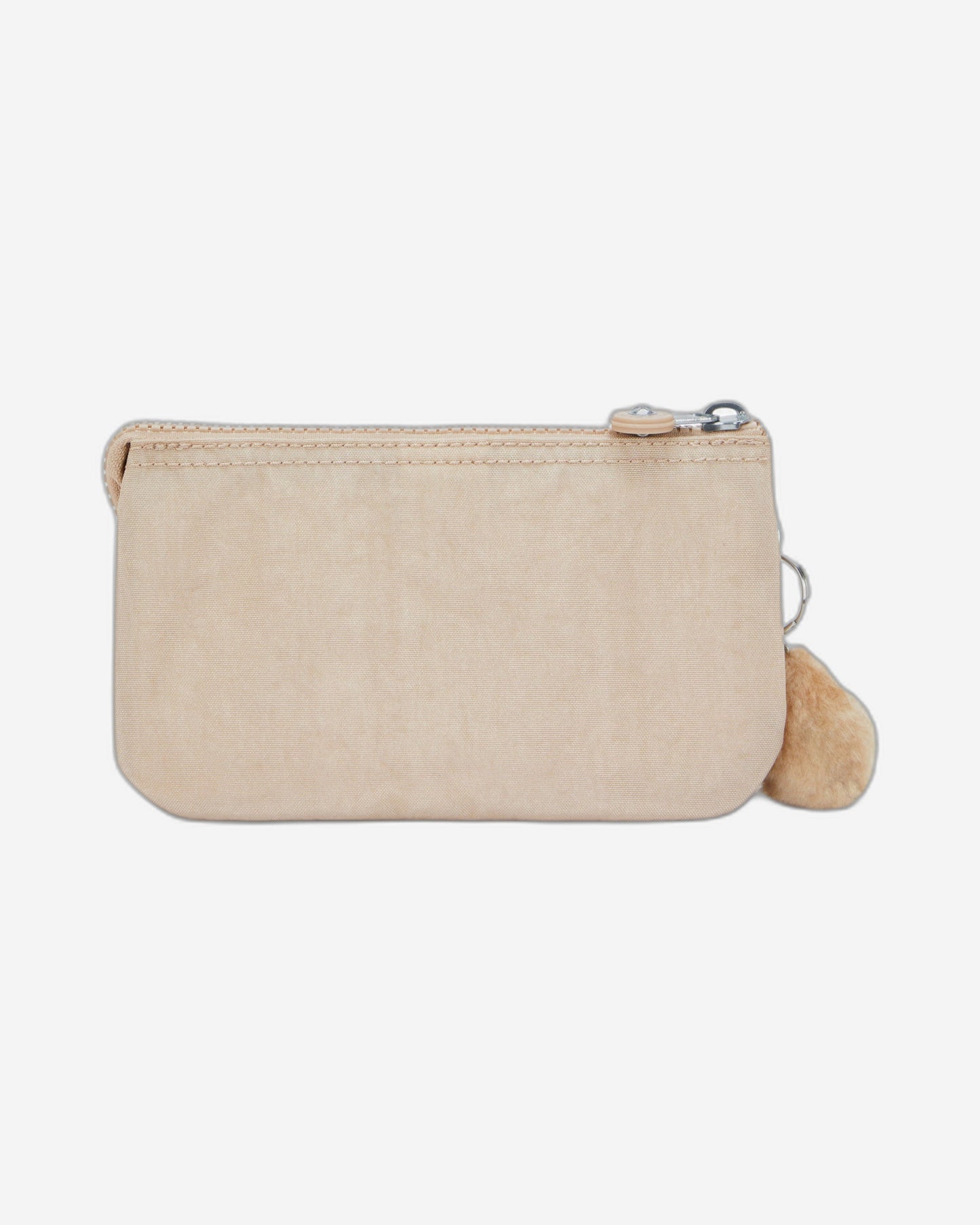 محفظة كيبلينج كرييتيفيتي كبيرة بلون بيج لامع 13093-5DV