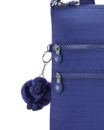 حقيبة كتف متوسطة الحجم من كيبلينج ألفار أوشن بلو 13335-24U