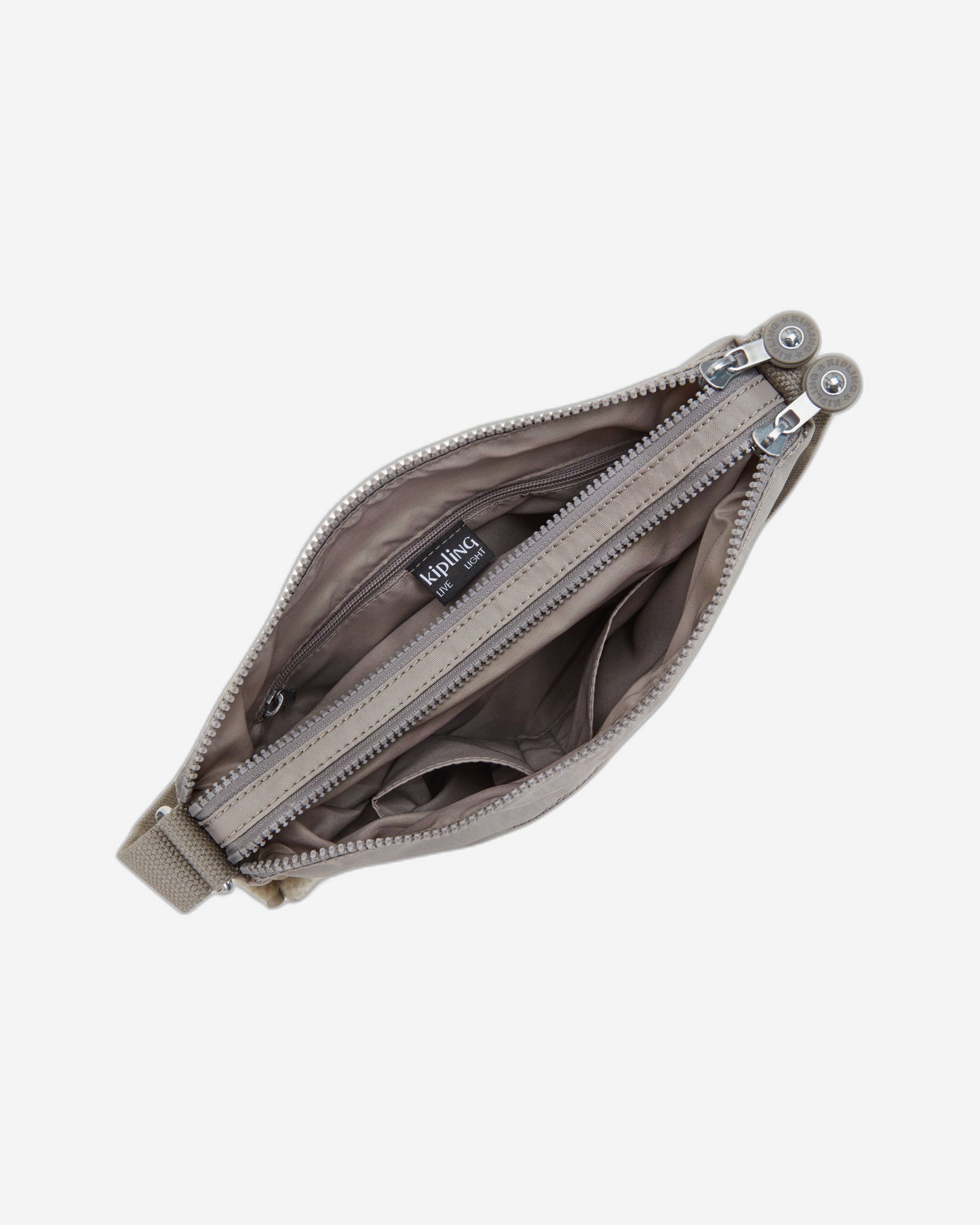 حقيبة كتف متوسطة الحجم من كيبلينج ألفار جراي جريس C213335-89L